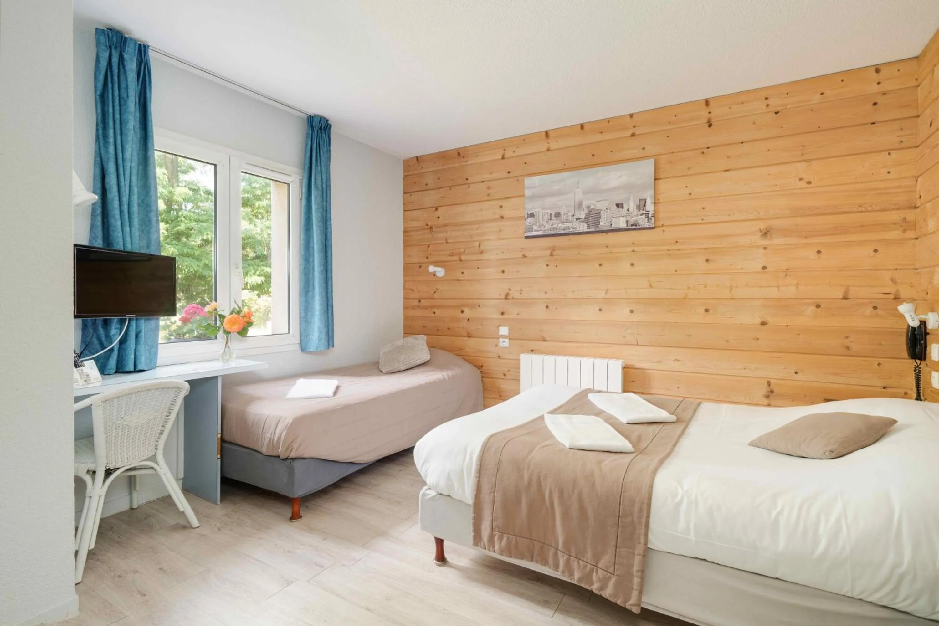 Photo of the whole room, Bed in Hôtel Acacia Nancy sud Lunéville