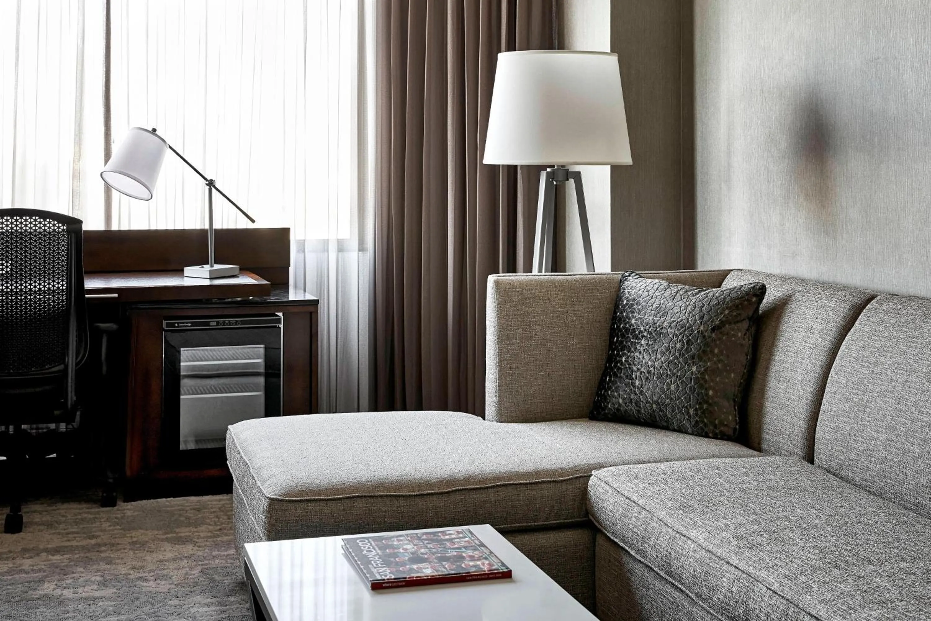 Living room in San Francisco Marriott Union Square