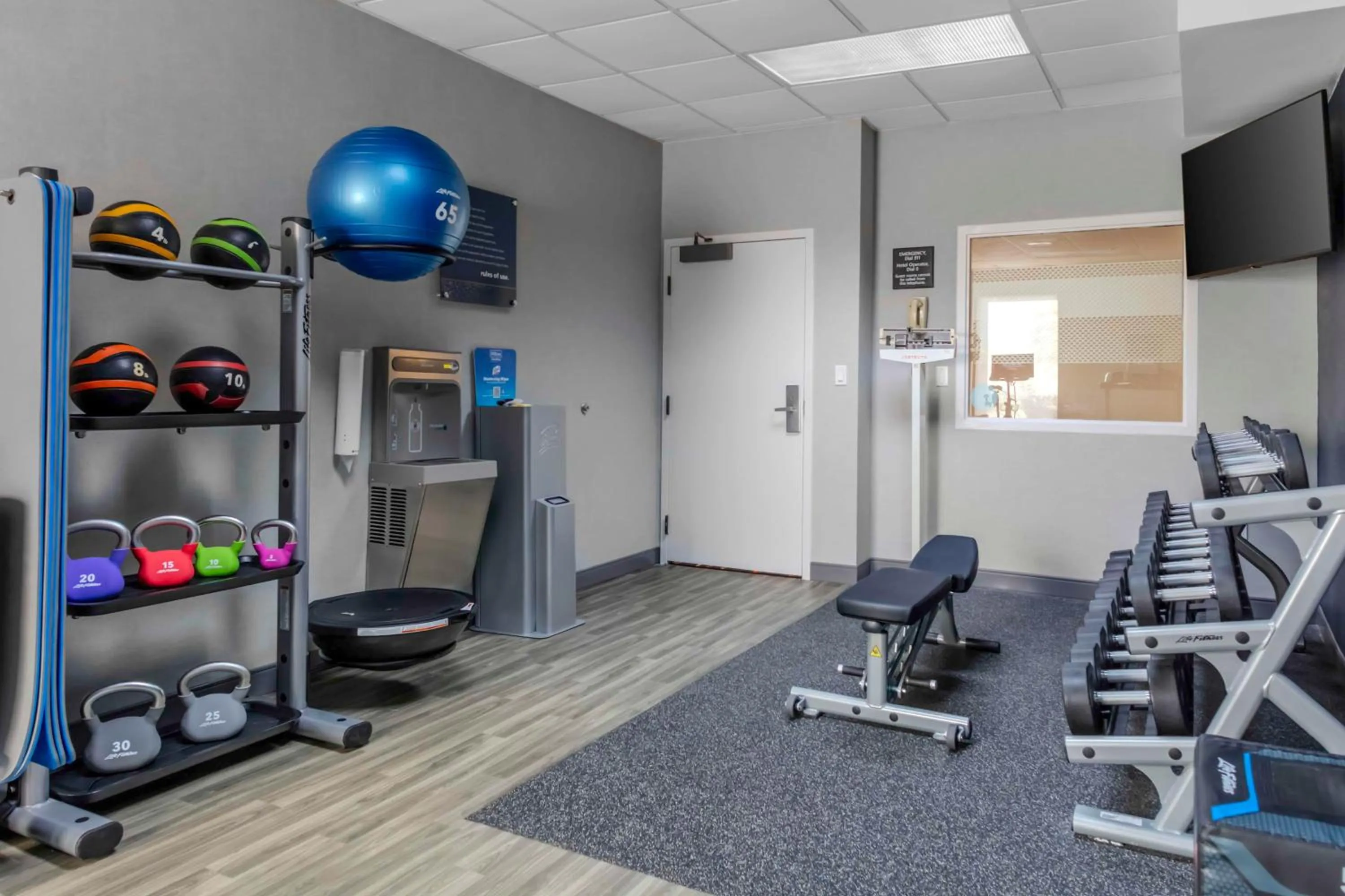 Fitness centre/facilities in Hampton Inn Sarasota I-75 Bee Ridge