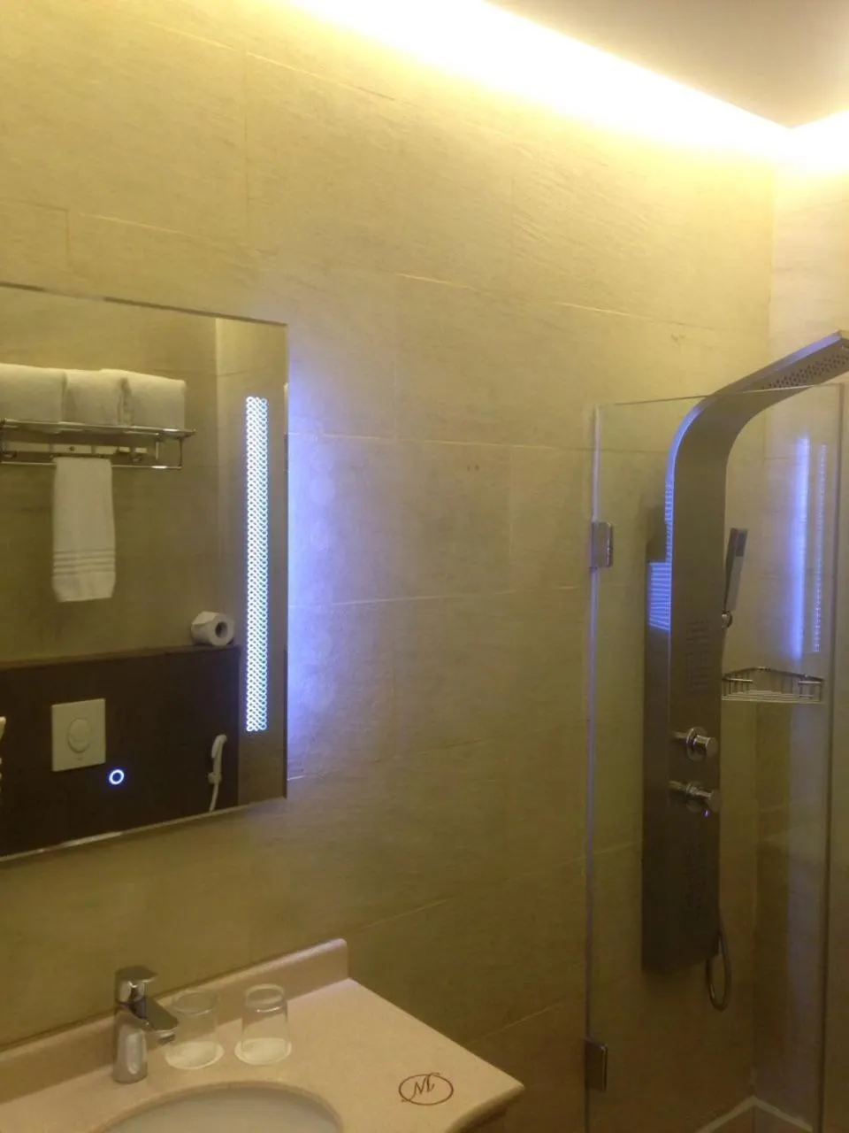 Shower in Midtown Hotel & Suites