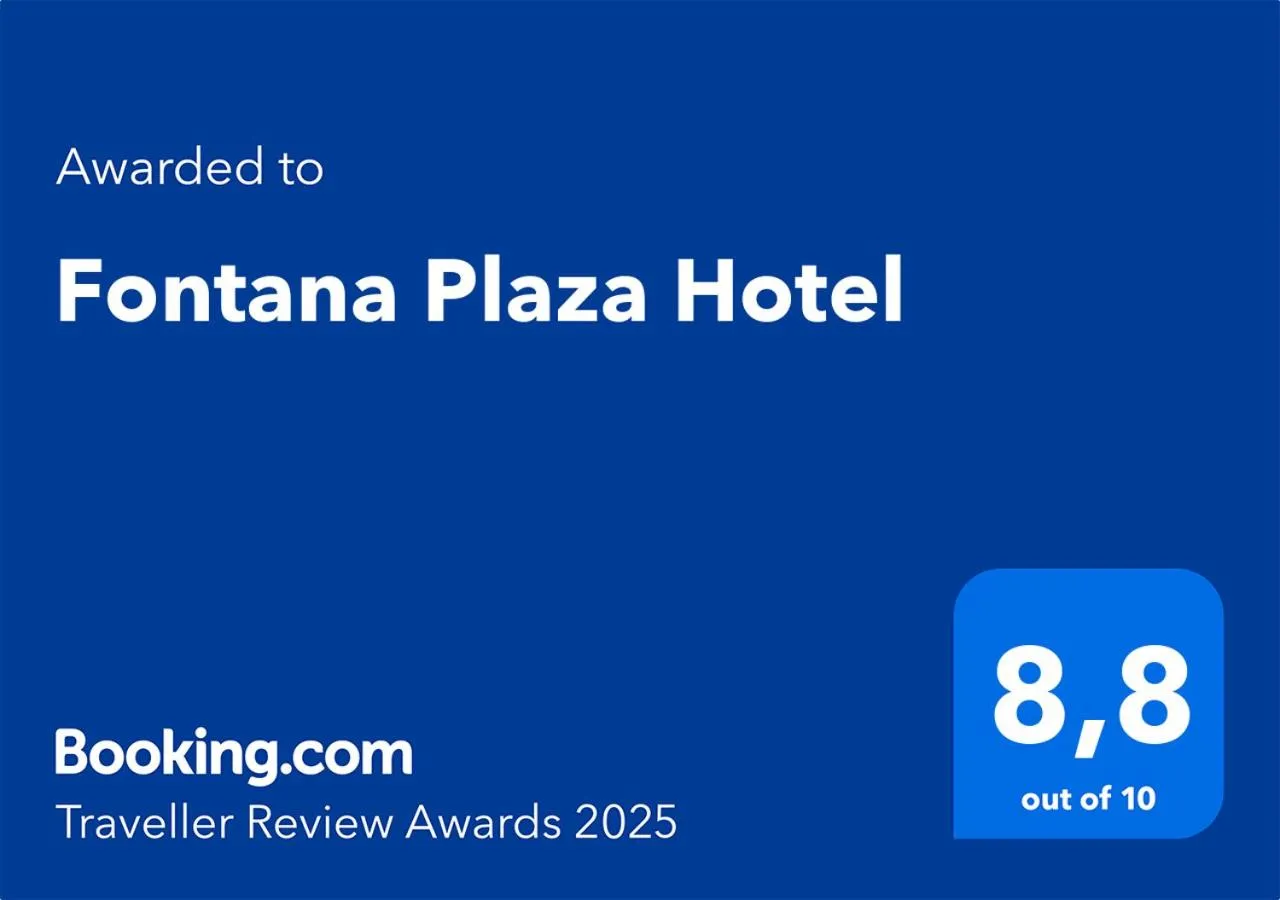 Logo/Certificate/Sign in Fontana Plaza Hotel