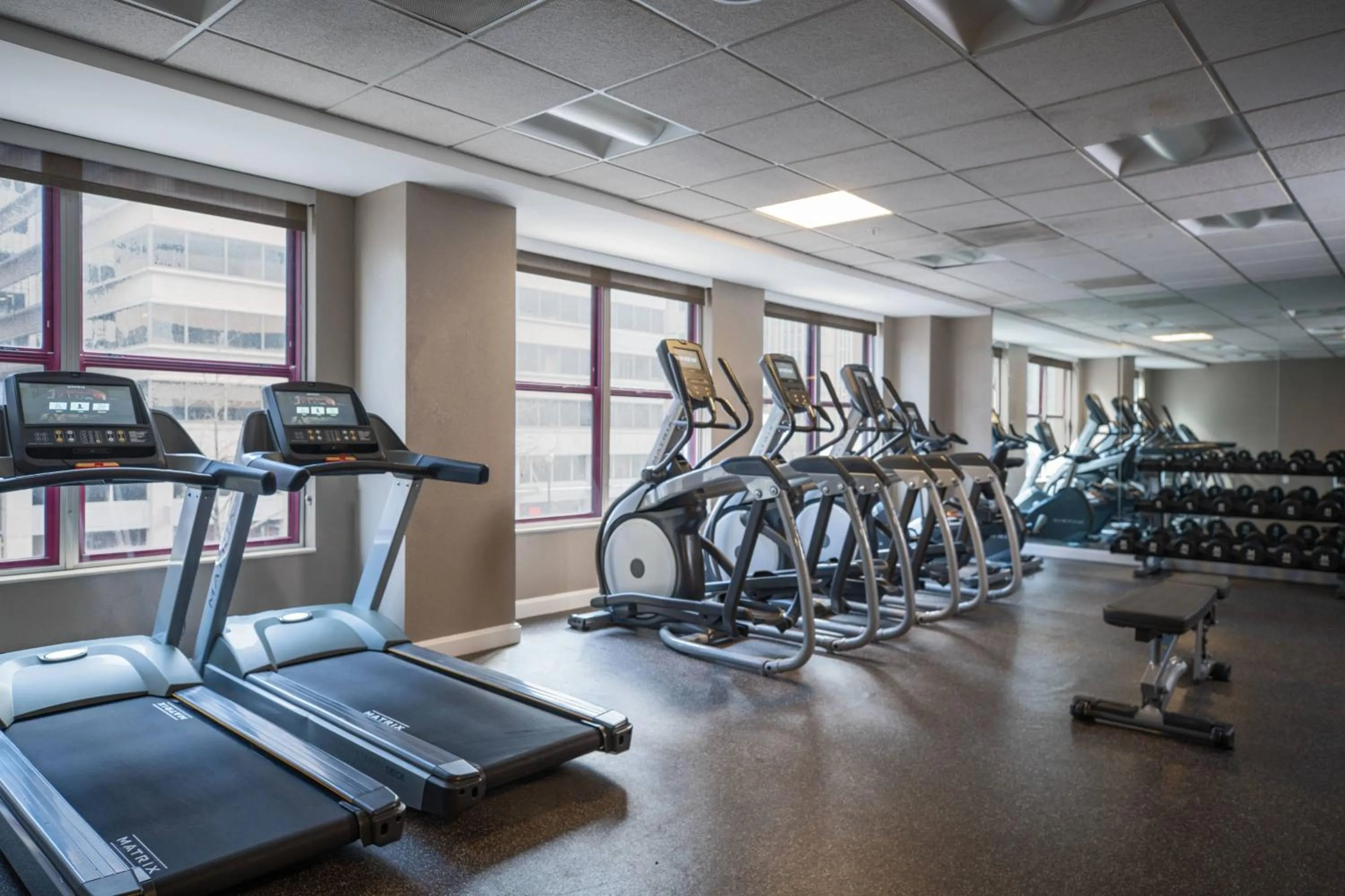 Fitness centre/facilities in Residence Inn Washington, DC/ Downtown
