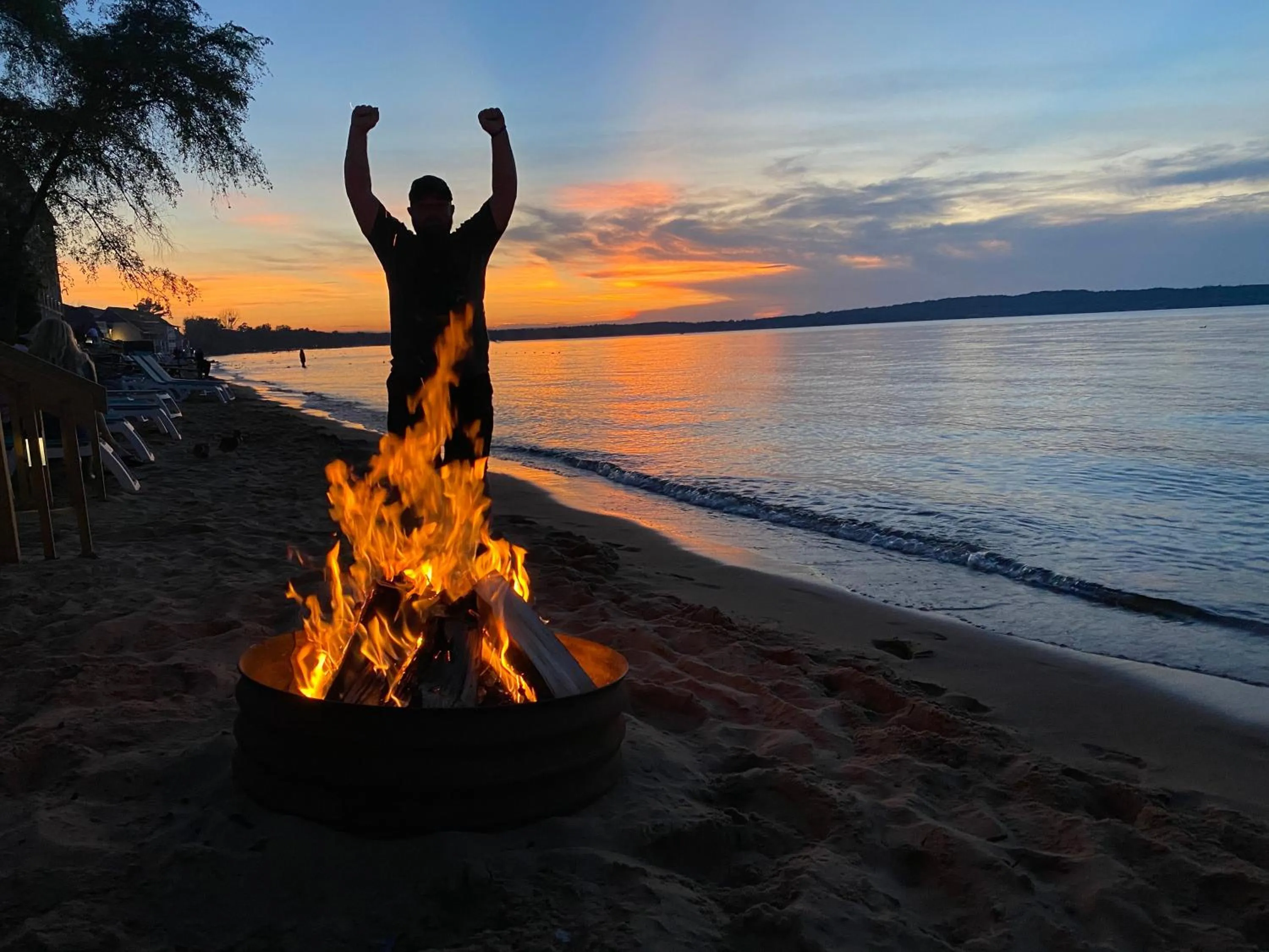 Lake view in Brio Beach Inn