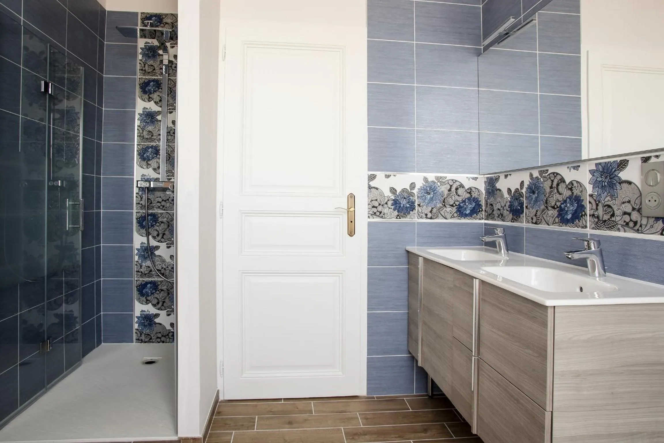 Bathroom in Chambres d'hotes de Pouzelande