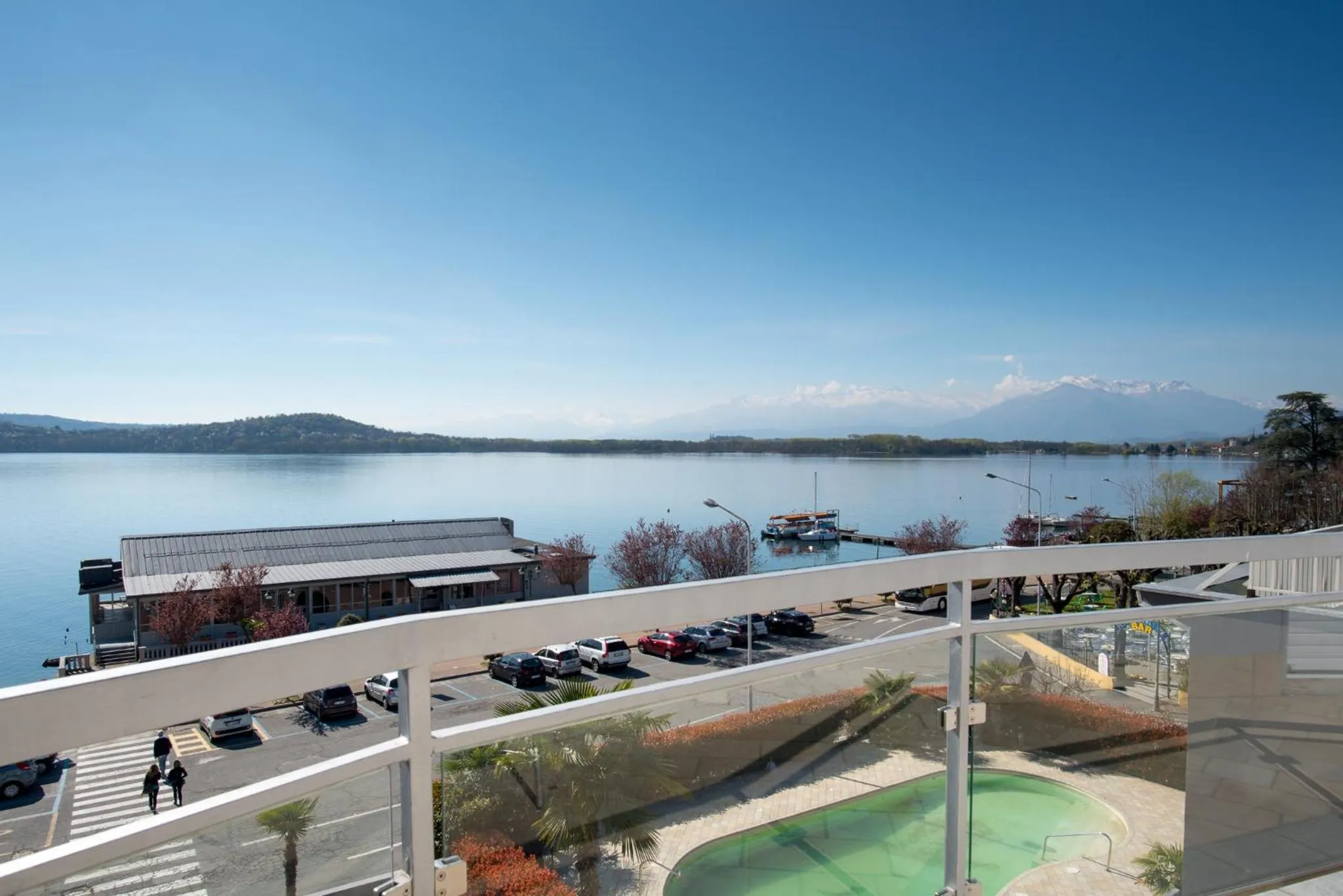 Lake view in Hotel Royal