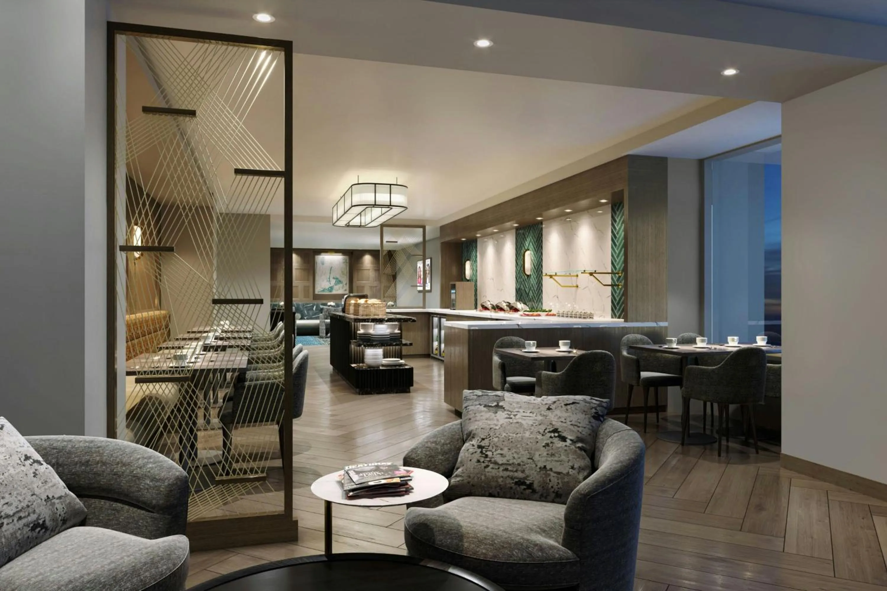 Lounge or bar in Washington Marriott at Metro Center