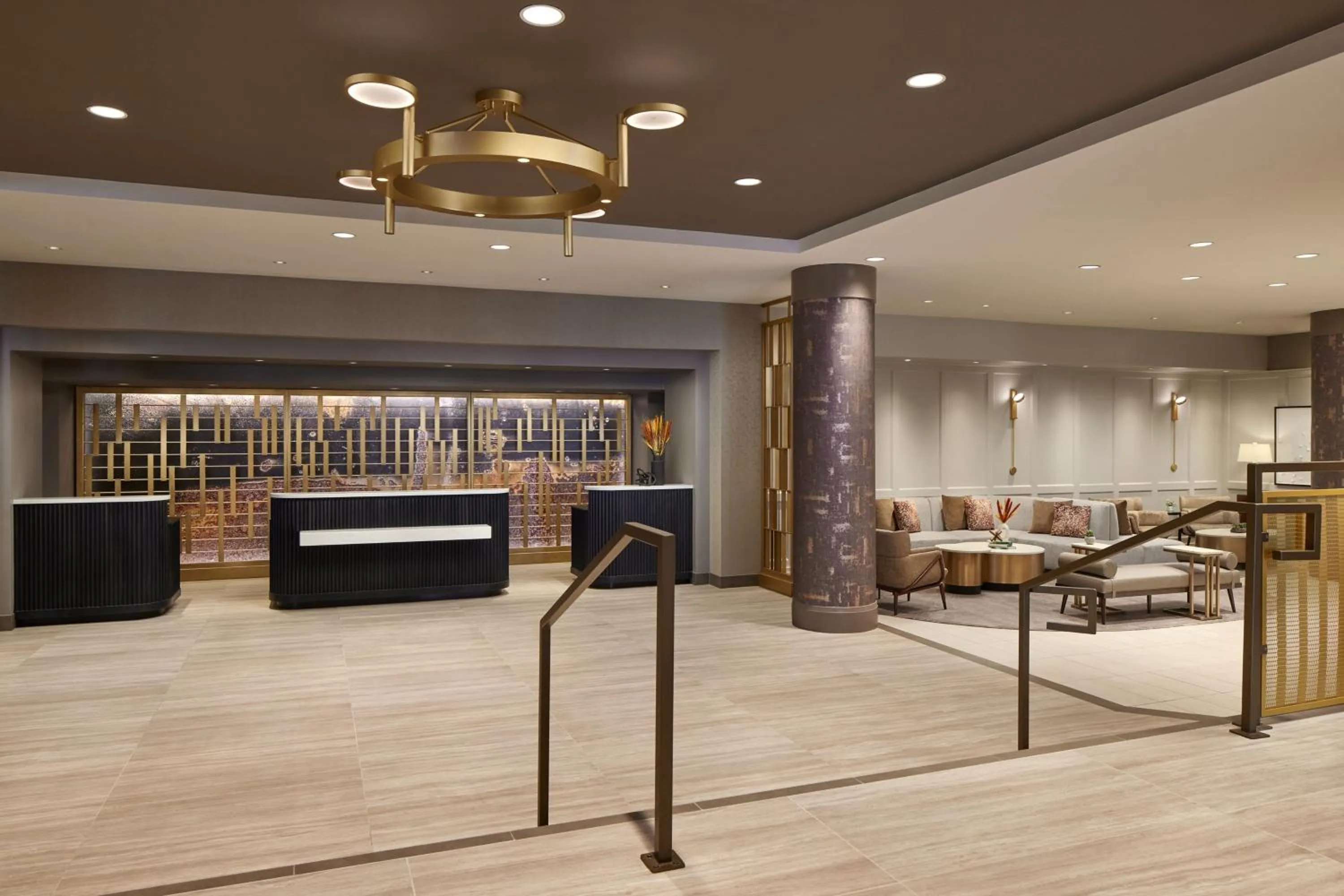 Lobby or reception in Washington Marriott at Metro Center