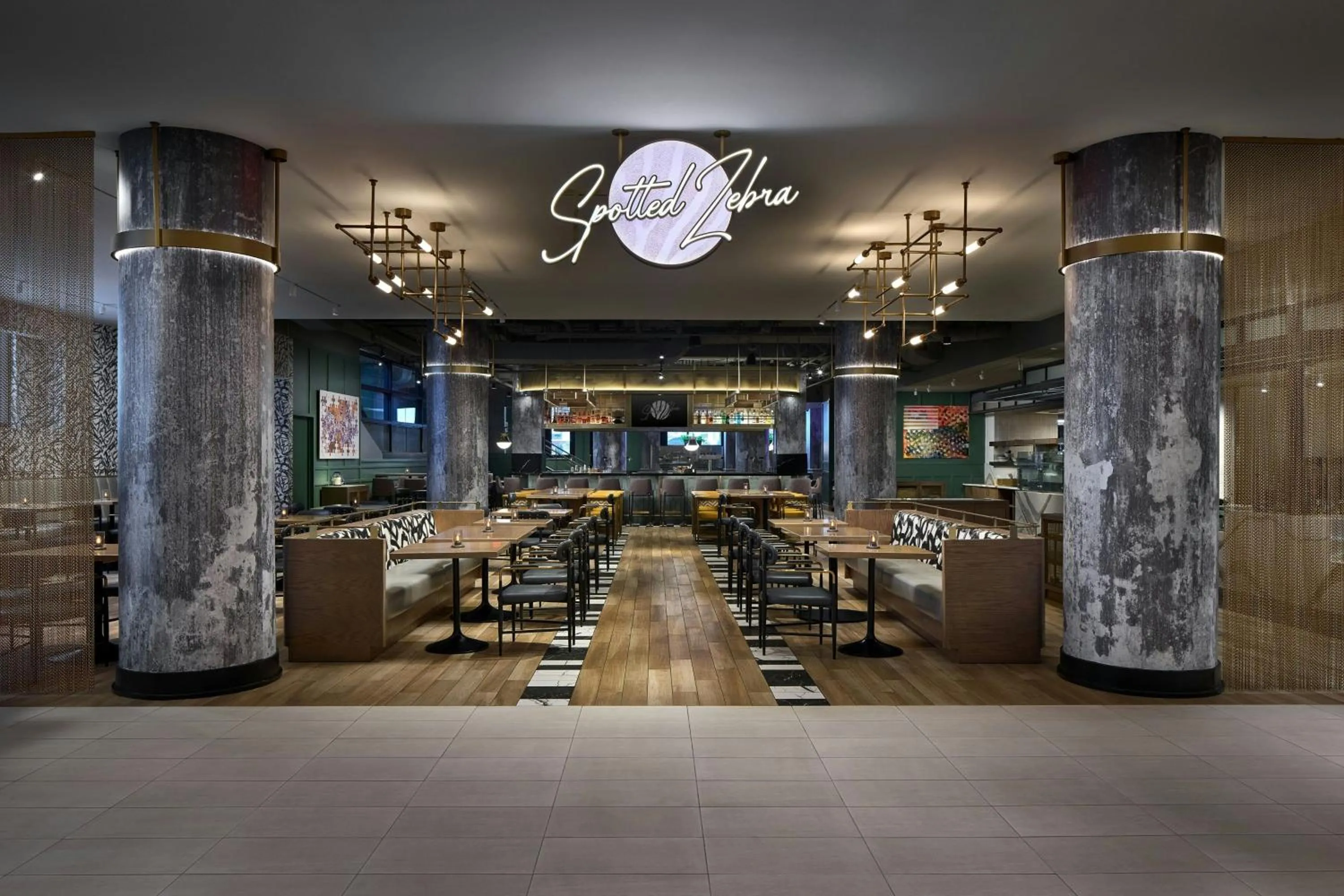 Restaurant/places to eat in Washington Marriott at Metro Center