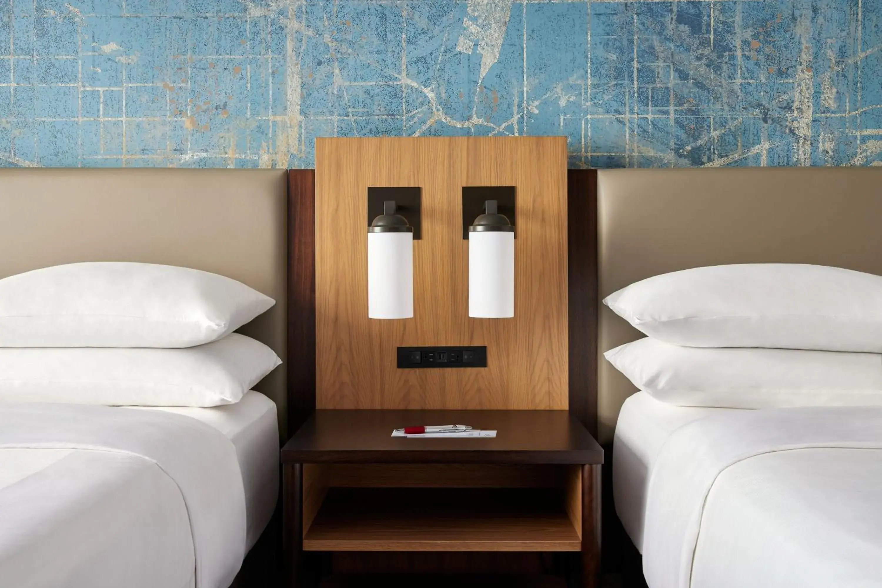 Queen Room with Two Queen Beds - Hearing Accessible in Washington Marriott at Metro Center Queen Room with Two Queen Beds - Hearing Accessible in Washington Marriott at Metro Center