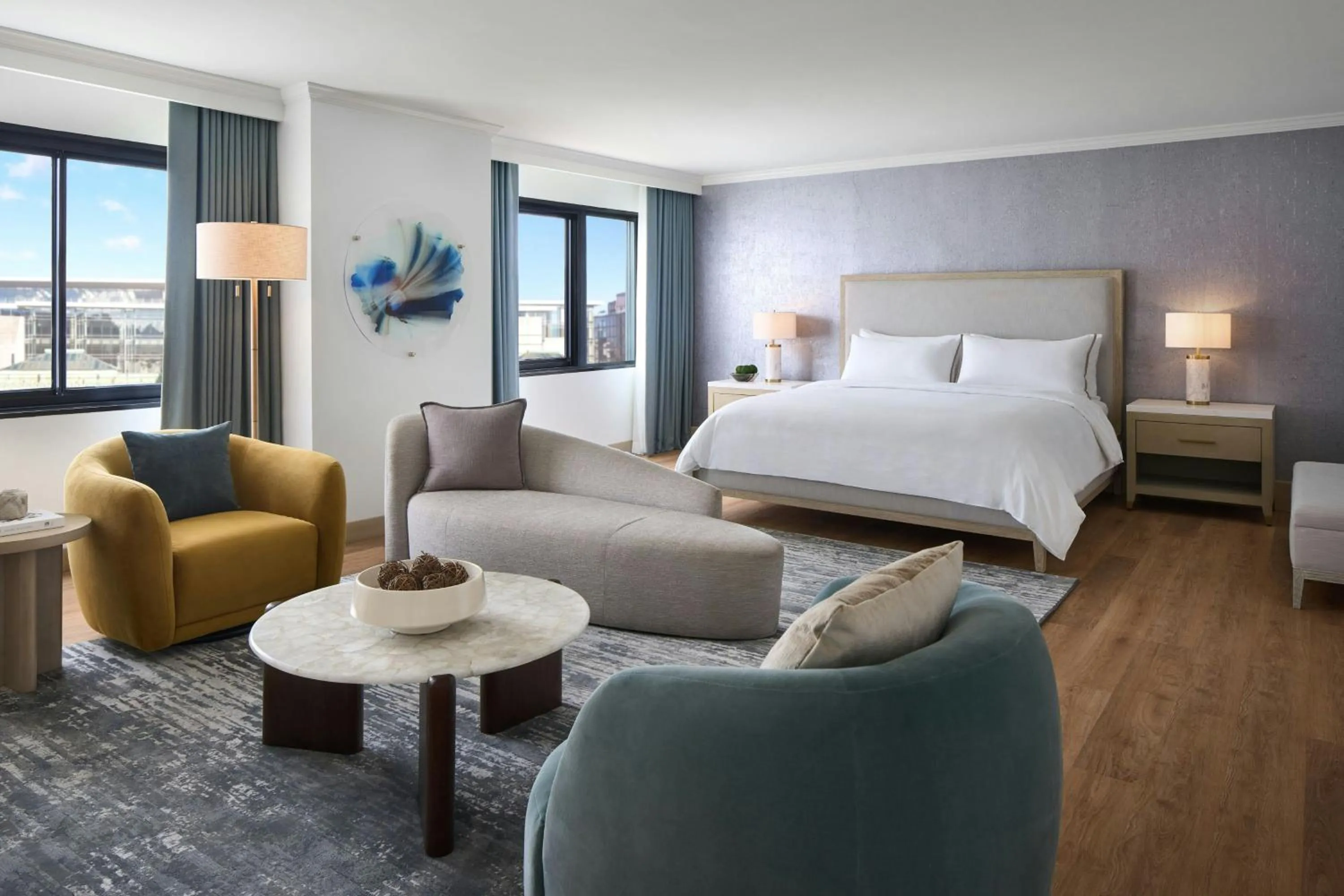 Bedroom, Bed in The Westin DC Downtown