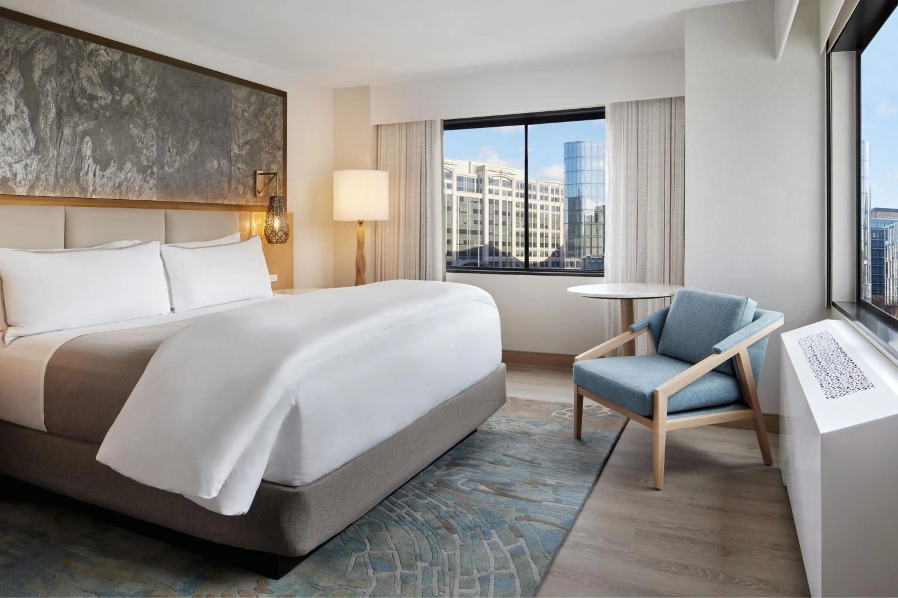 Bed in The Westin DC Downtown