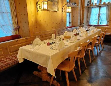 Restaurant/places to eat in Hotel Franziskaner