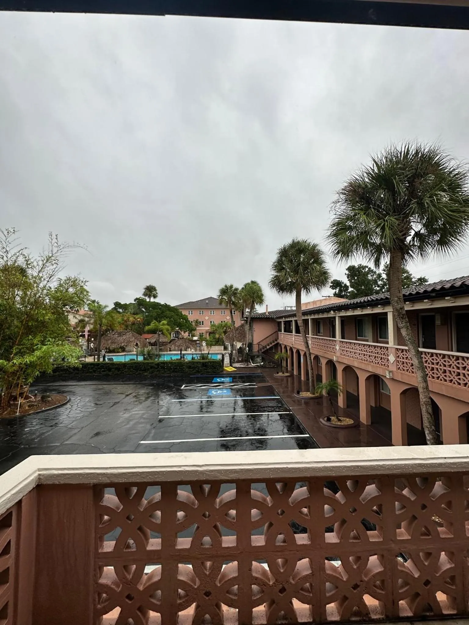 Balcony/Terrace in Tahitian Inn Boutique Hotel Tampa