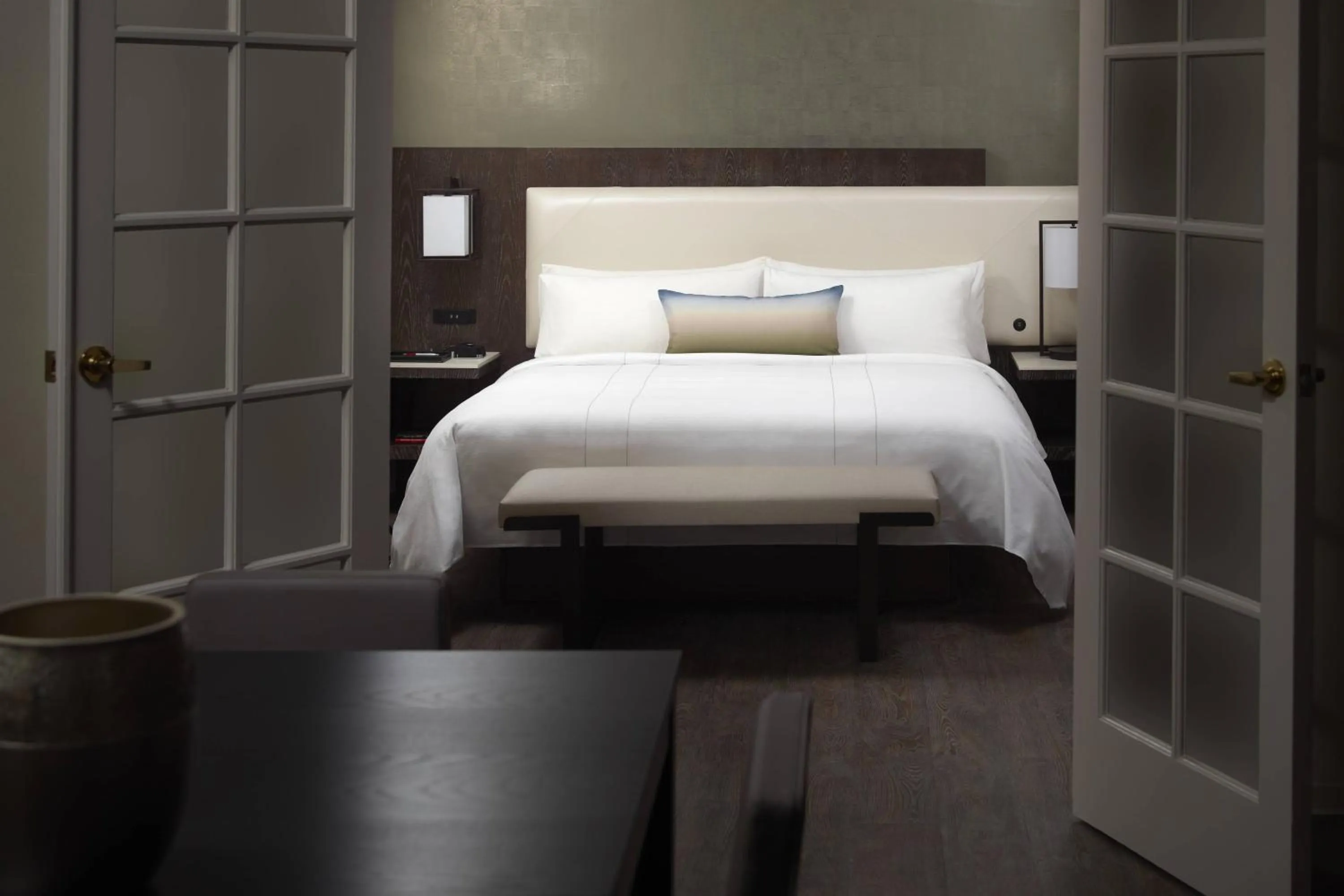 Bedroom, Bed in Atlanta Airport Marriott