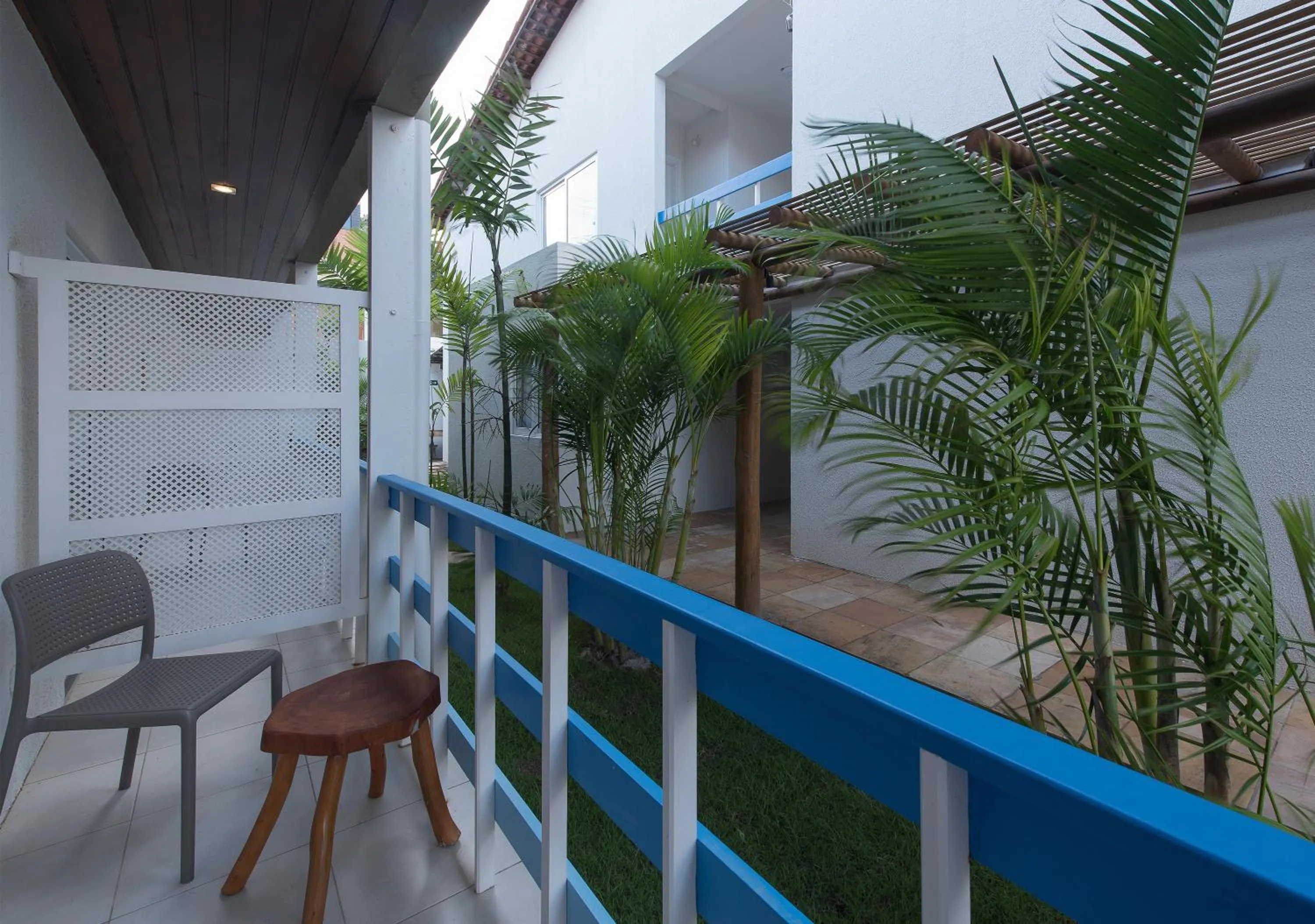 Balcony/Terrace in Pousada Olho D'água