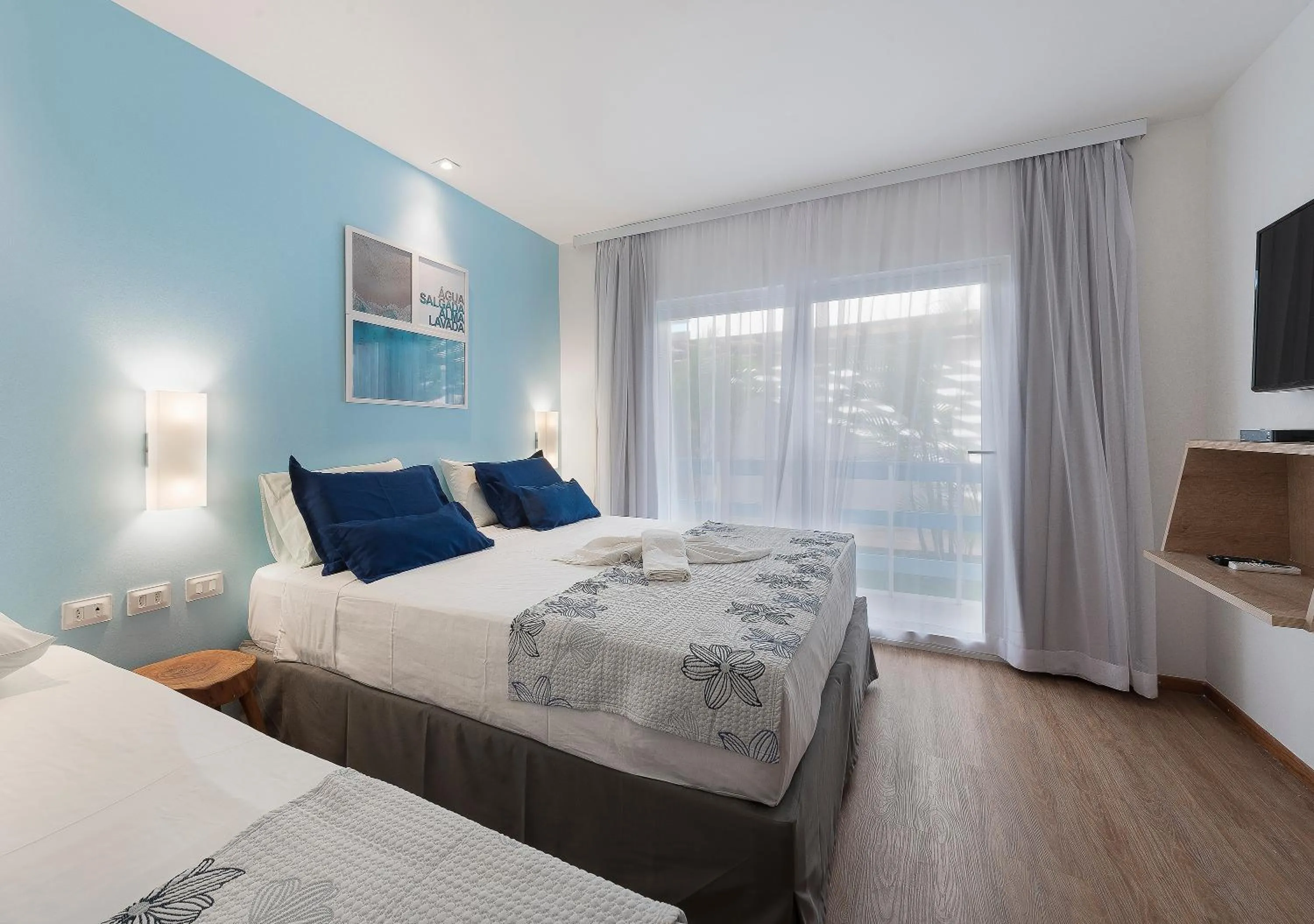 Photo of the whole room, Bed in Pousada Olho D'água