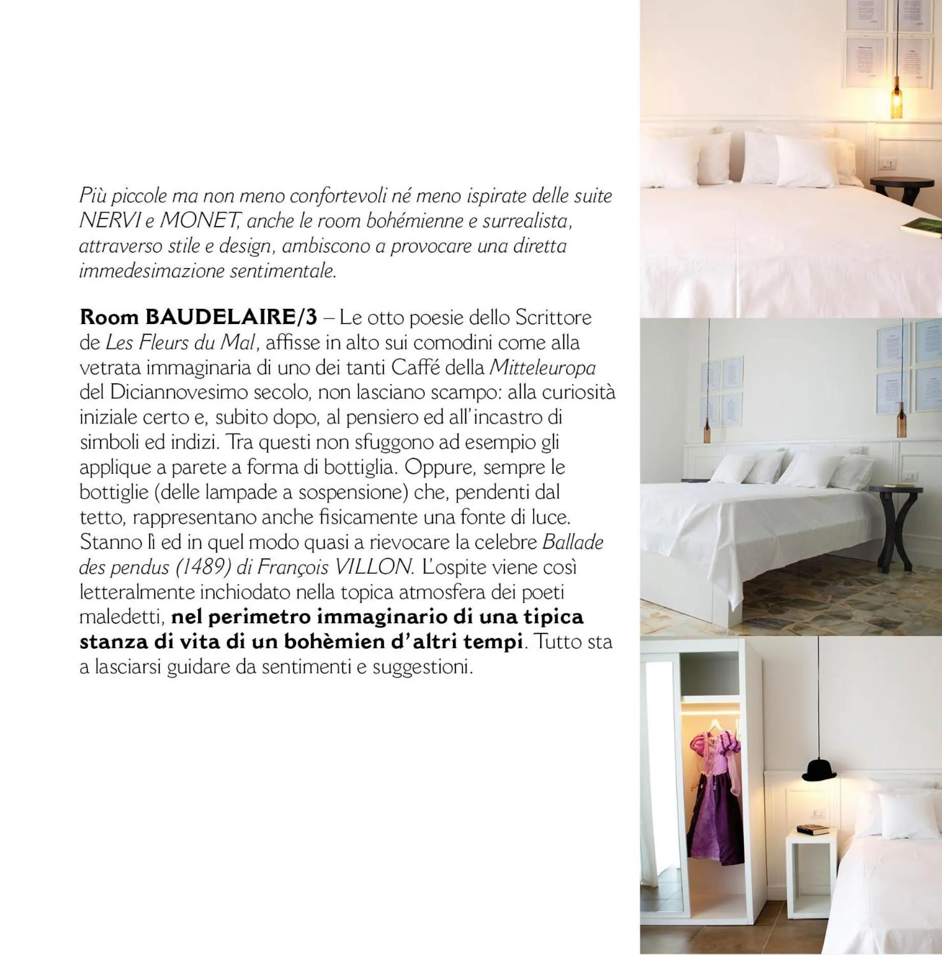 Bed in Boite d'Esprit b&b de luxe