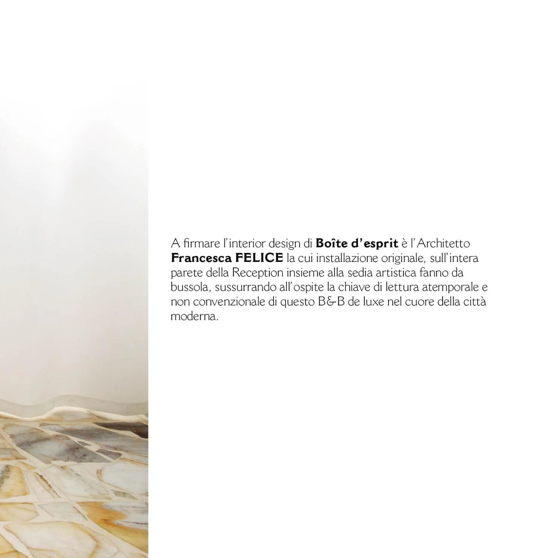 Boite d'Esprit b&b de luxe