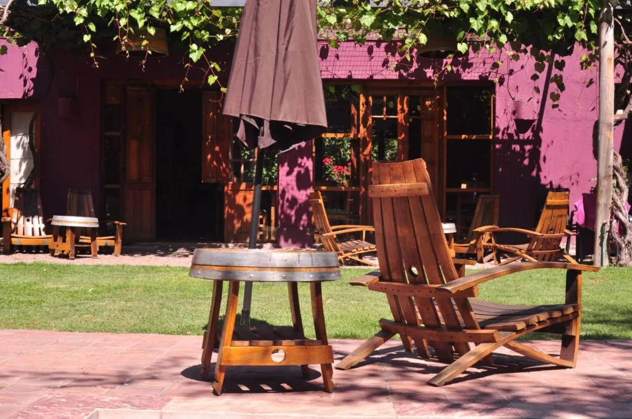 Patio in Posada Borravino