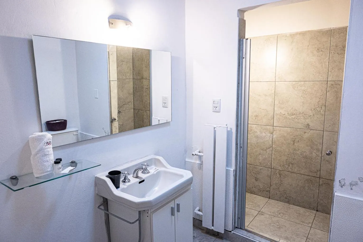 Bathroom in Posada Borravino