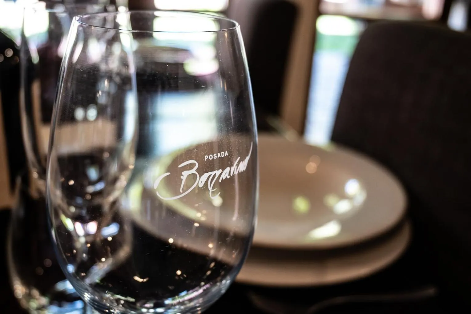 Dining area in Posada Borravino