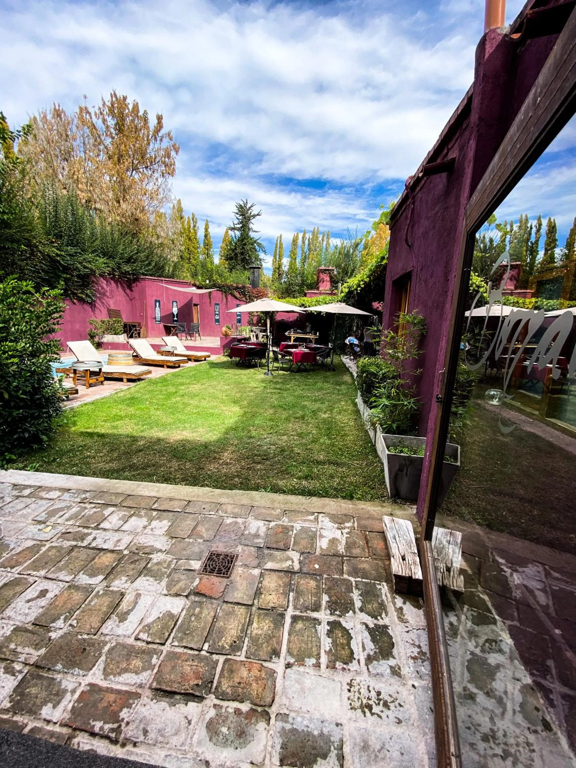 Garden in Posada Borravino