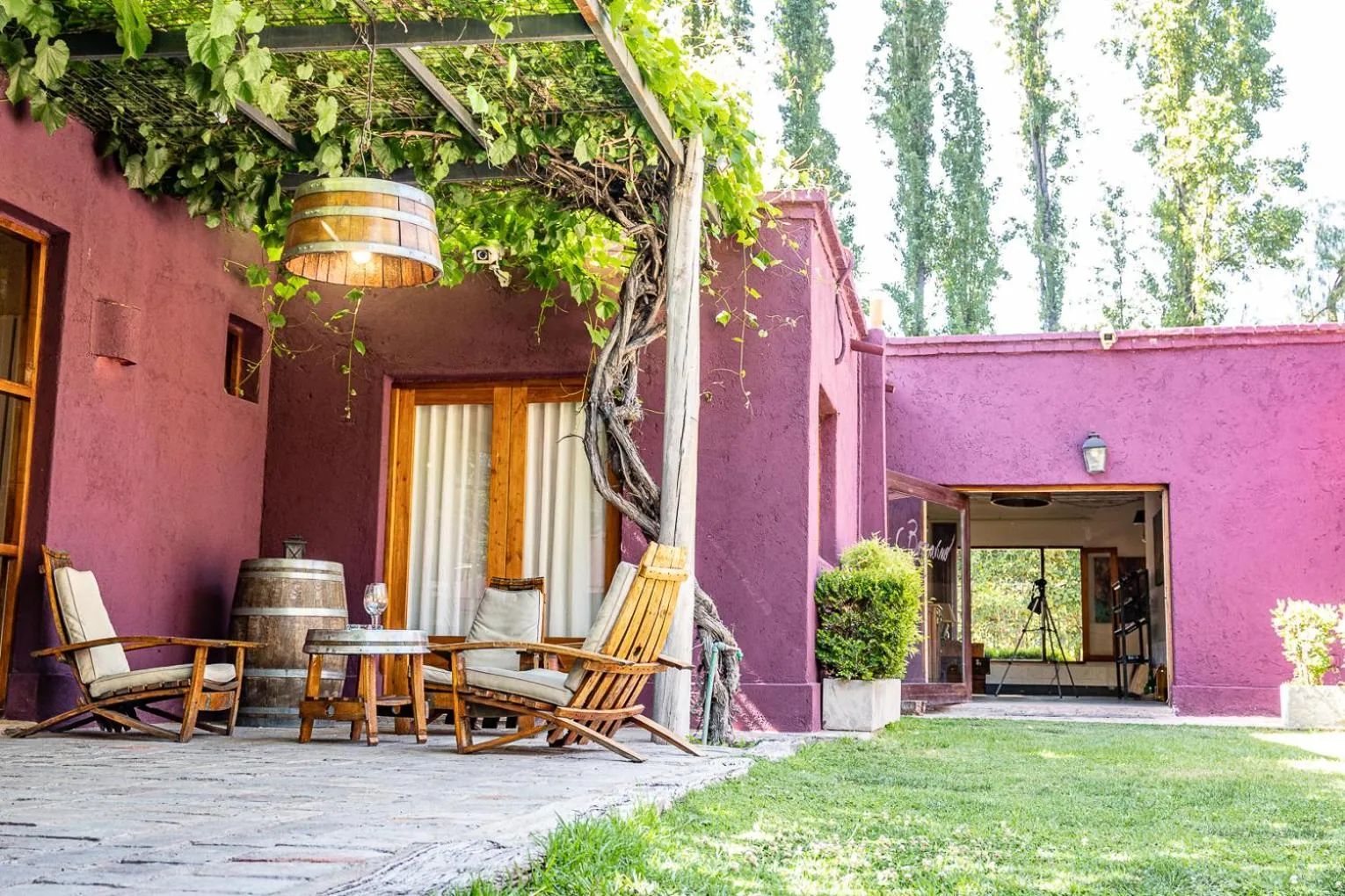 Garden in Posada Borravino