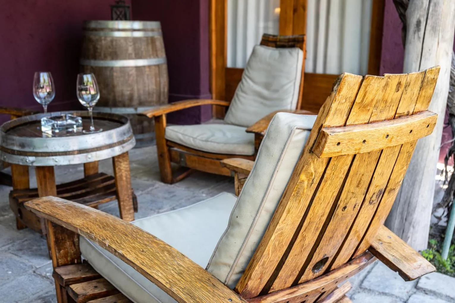 Garden in Posada Borravino