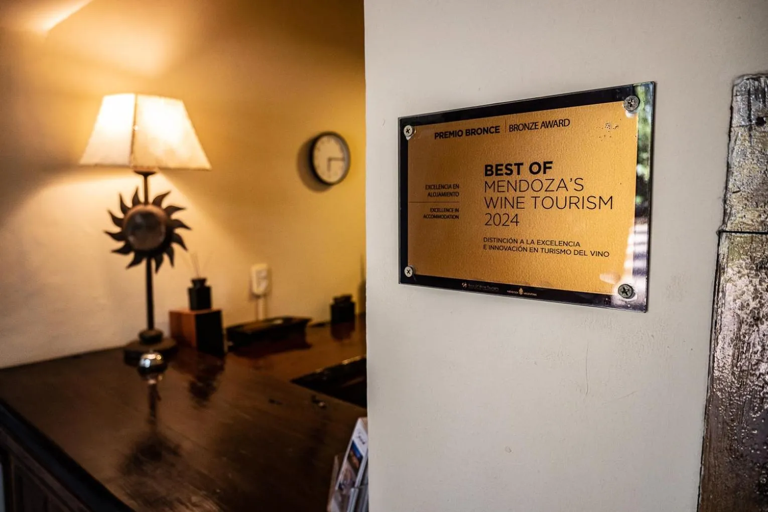 Certificate/Award in Posada Borravino