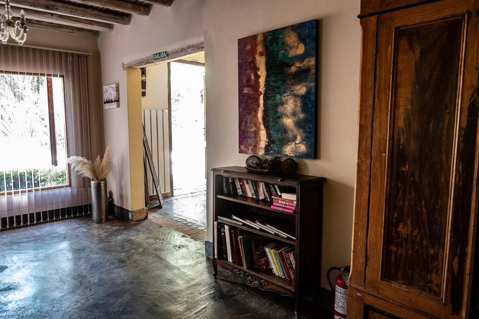 Living room in Posada Borravino