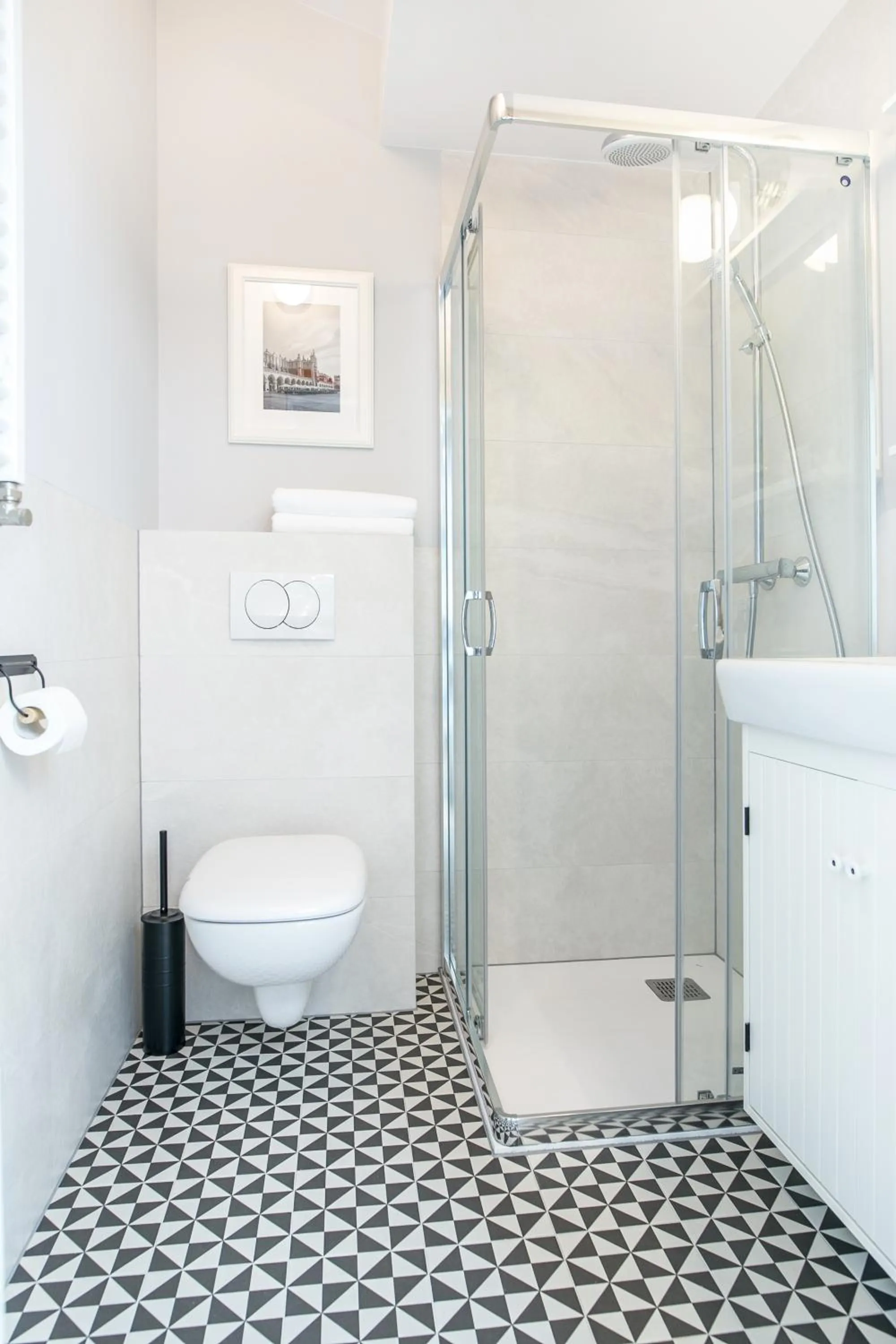 Bathroom in Krakow Central Apartments