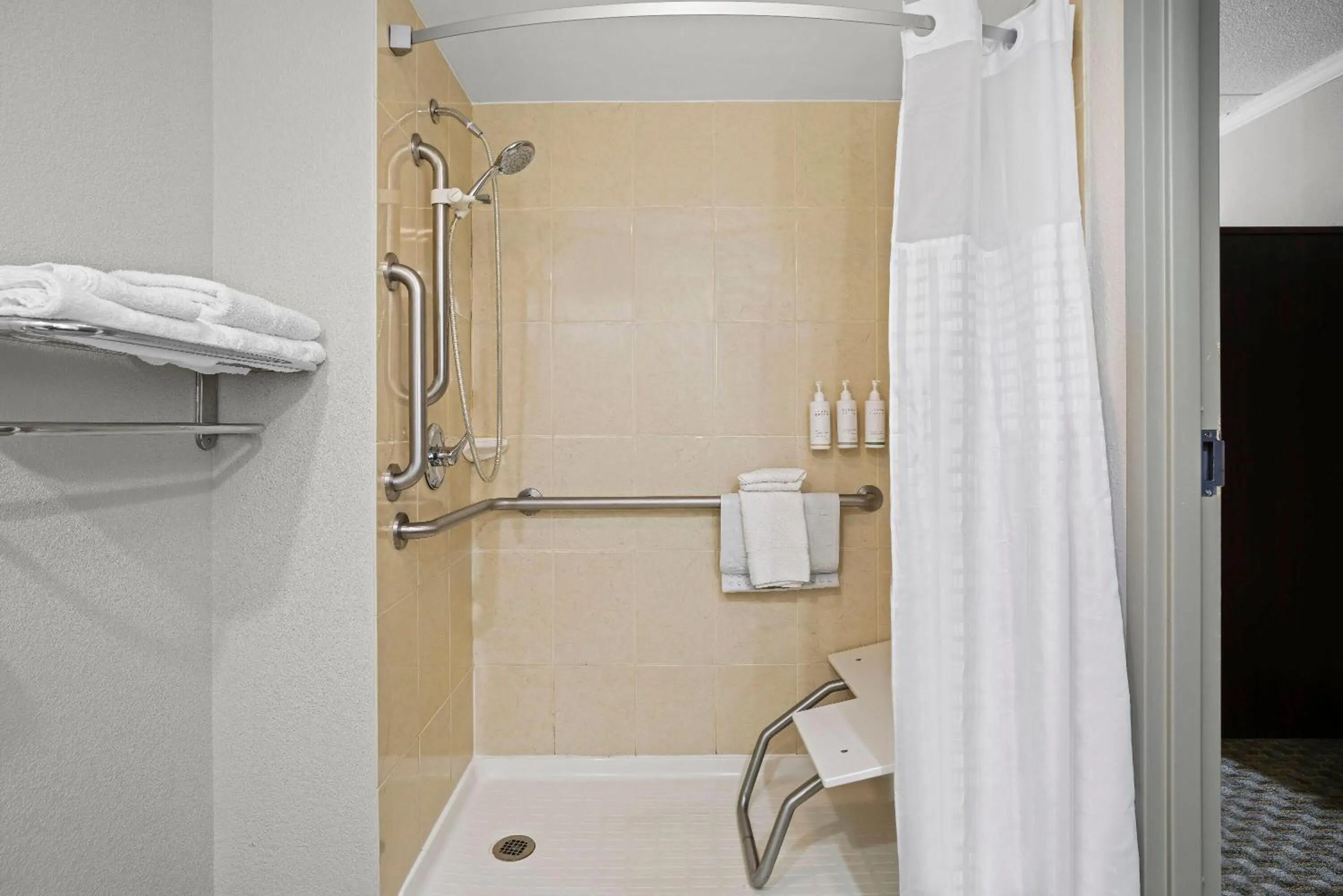 Shower in Days Inn by Wyndham Utica