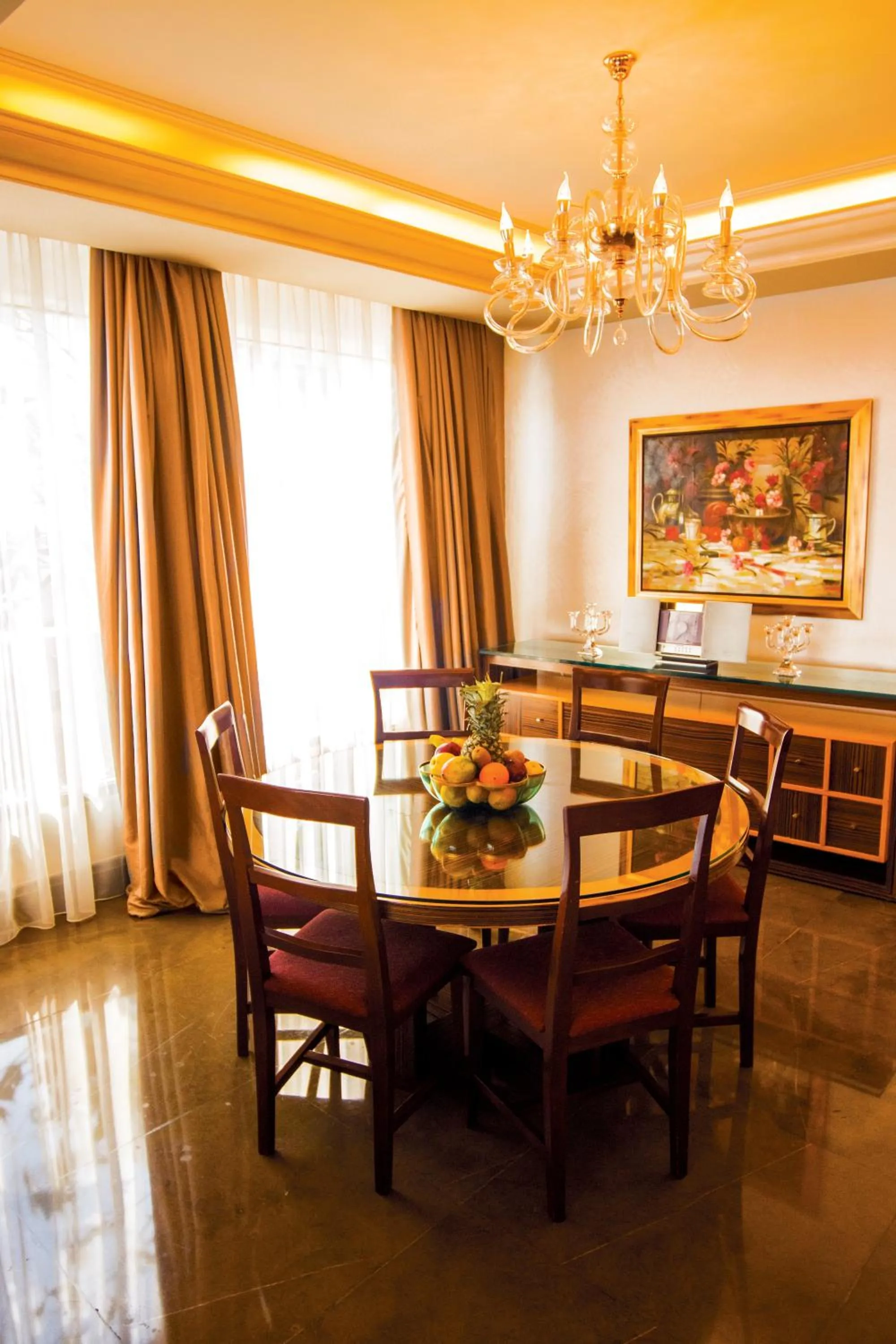 Seating area in Lahoya Beirut