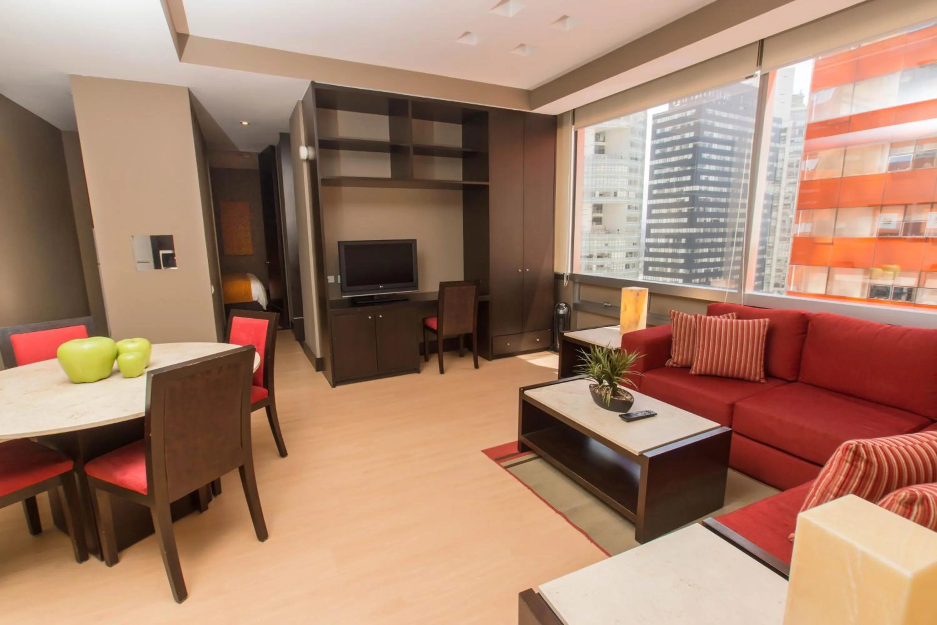 Living room in Hausuites