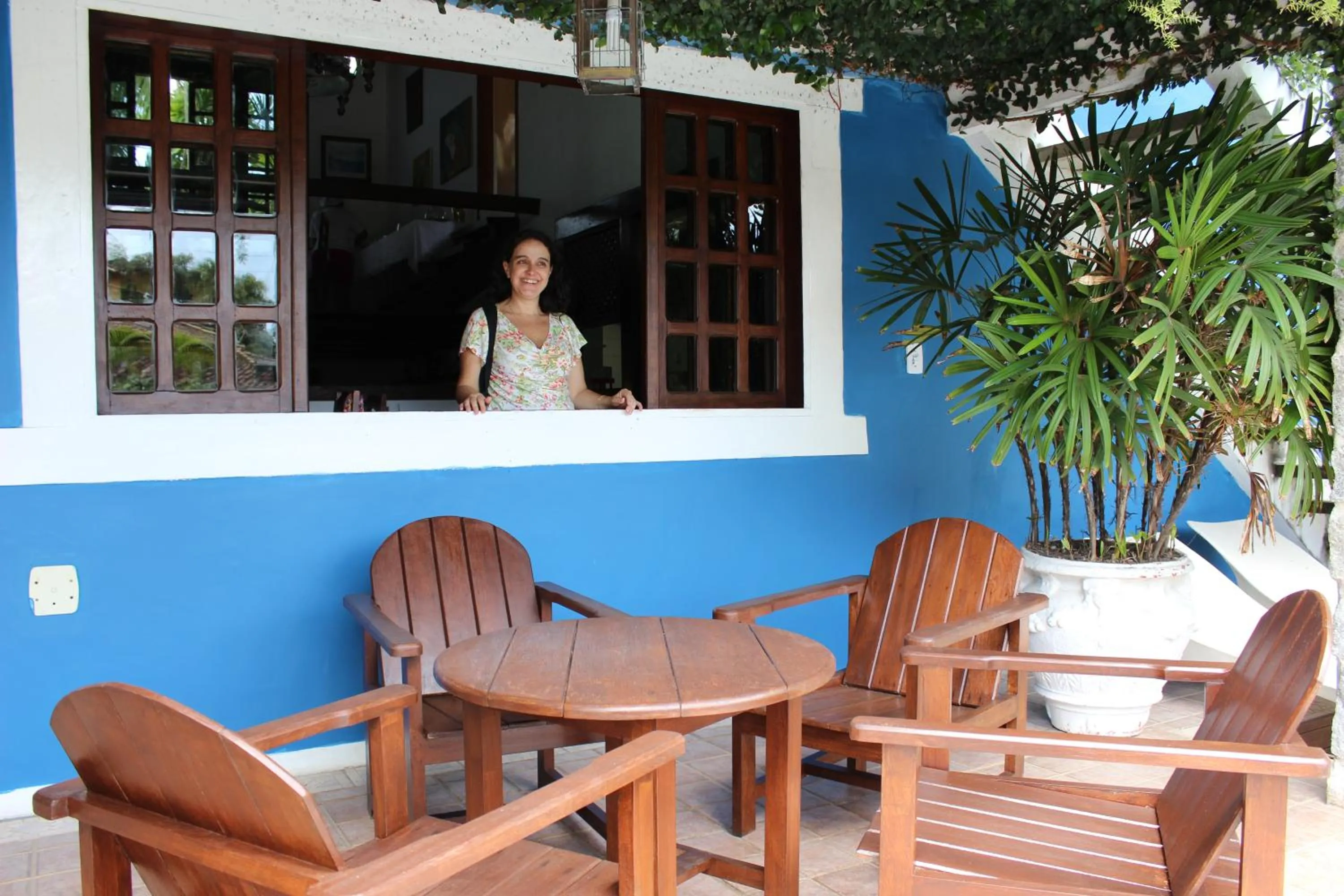 Patio in Pousada Fragata - Arraial D Ajuda - Melhor Localização e Atendimento