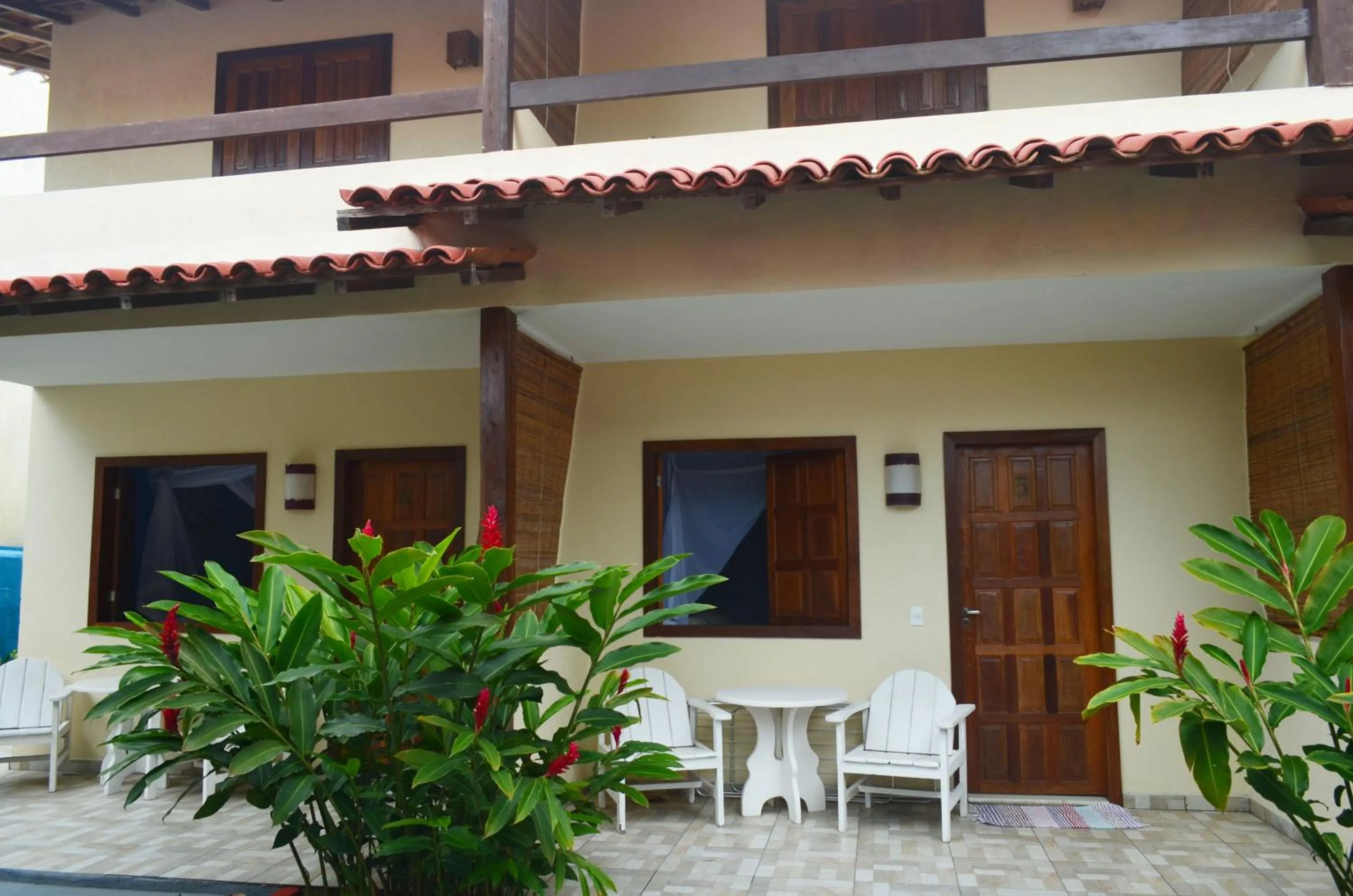 Balcony/Terrace in Pousada Fragata - Arraial D Ajuda - Melhor Localização e Atendimento