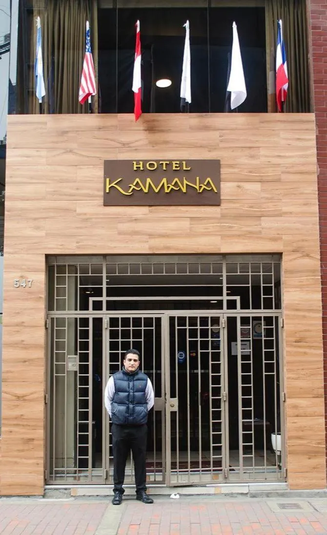 Facade/entrance in Kamana Hotel
