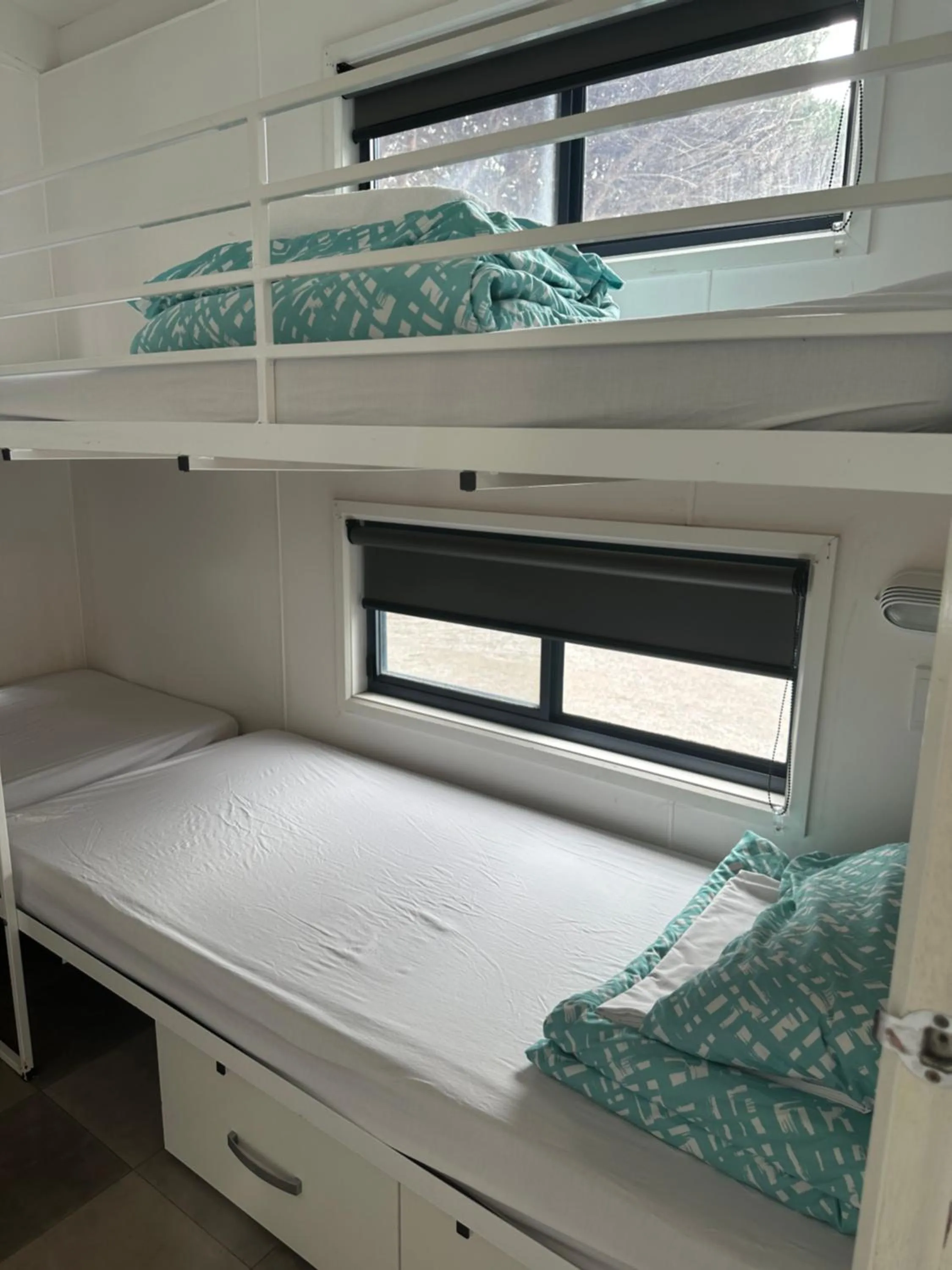 Bed in Second Valley Caravan Park