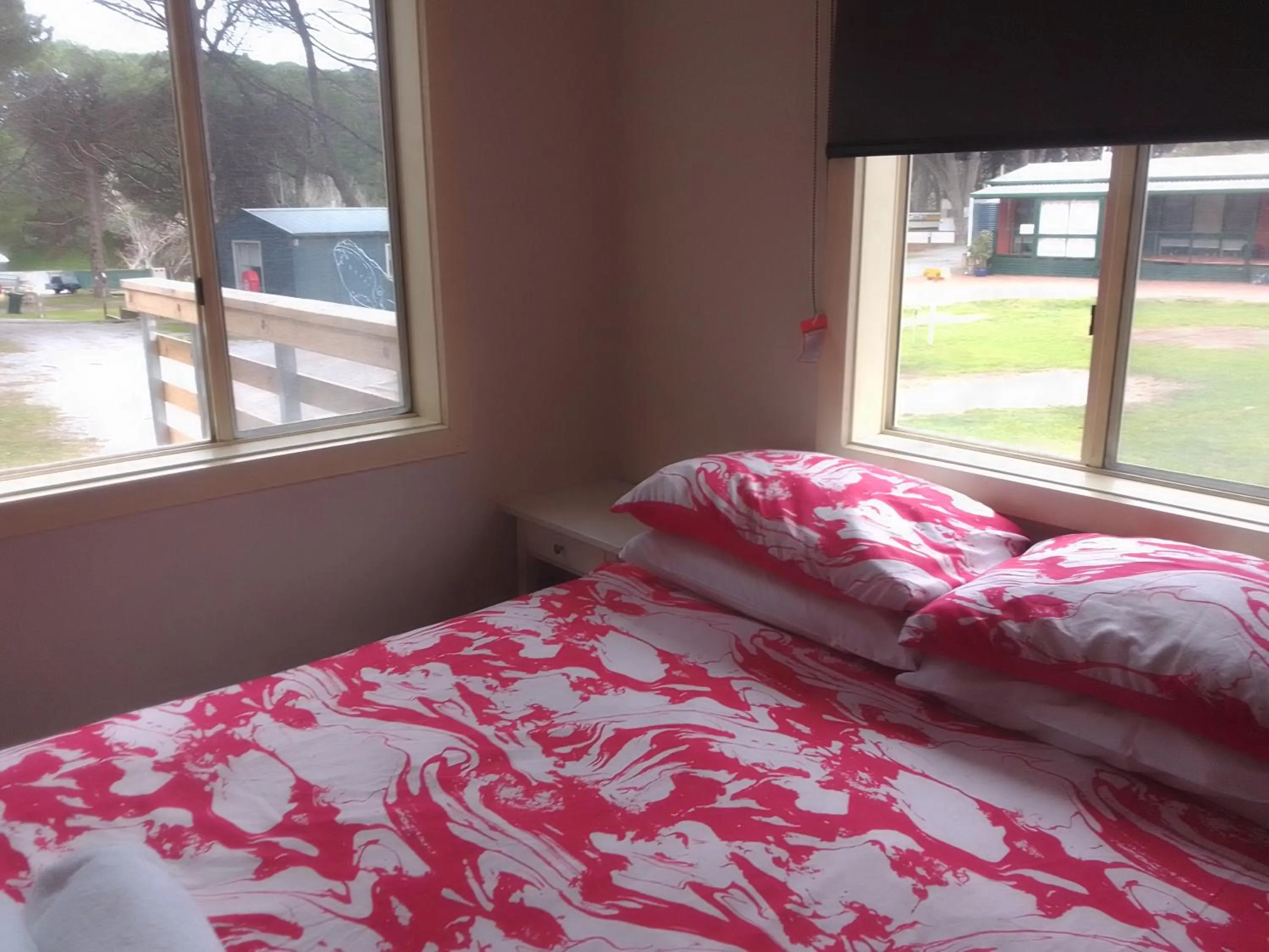 Bed in Second Valley Caravan Park