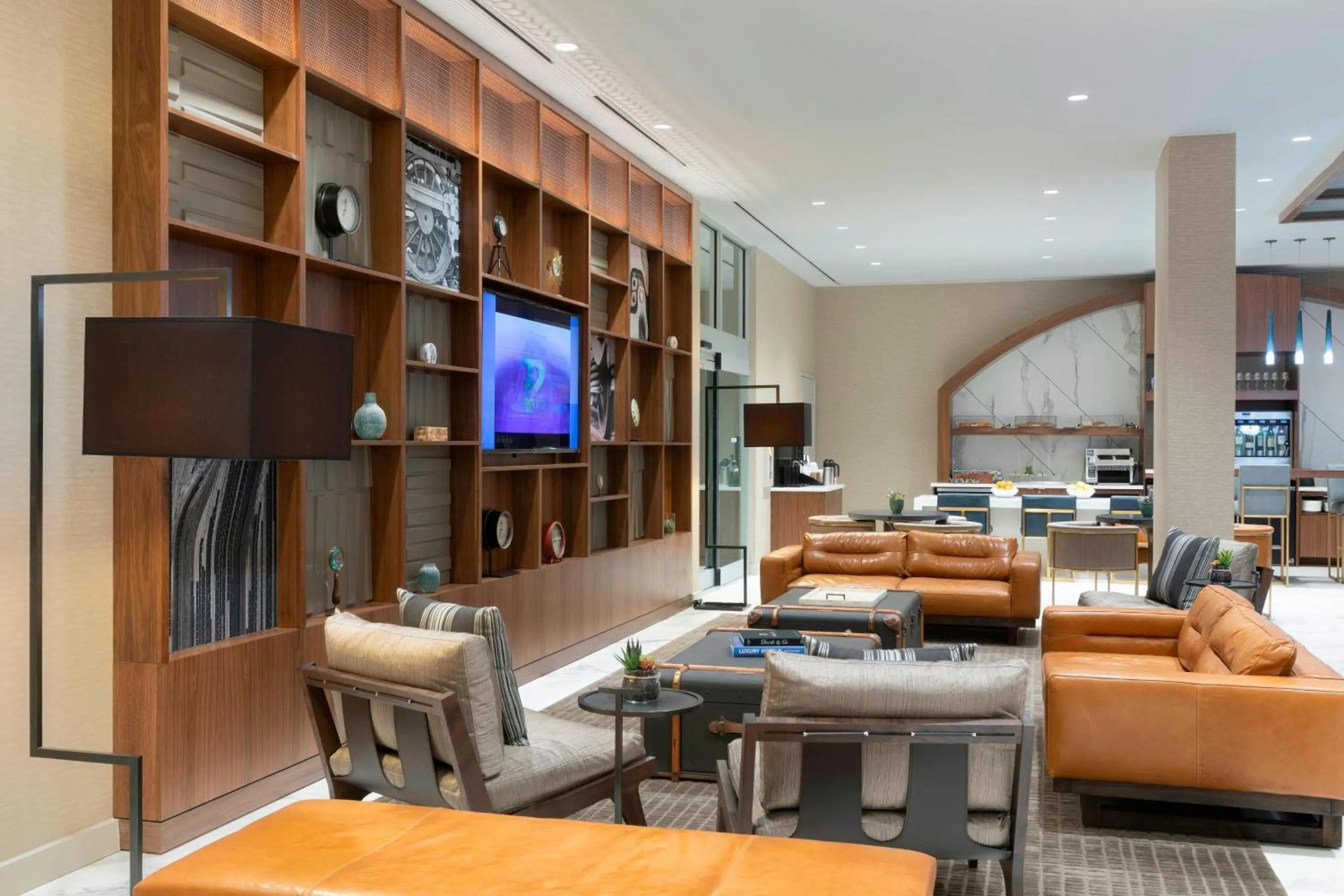 Lounge or bar in Atlanta Marriott Northeast/Emory Area