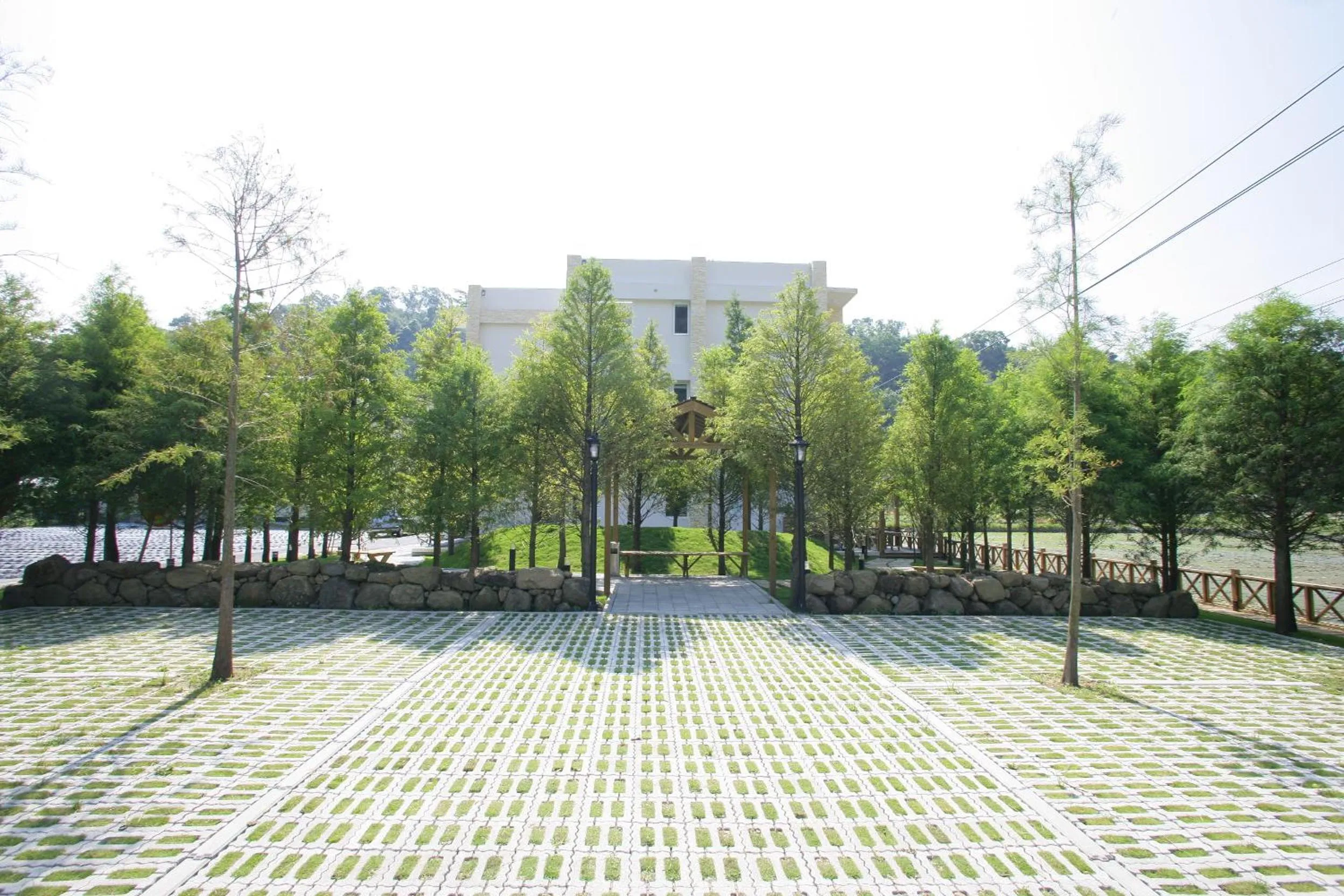 Garden view in Xianel Vacation Chateau