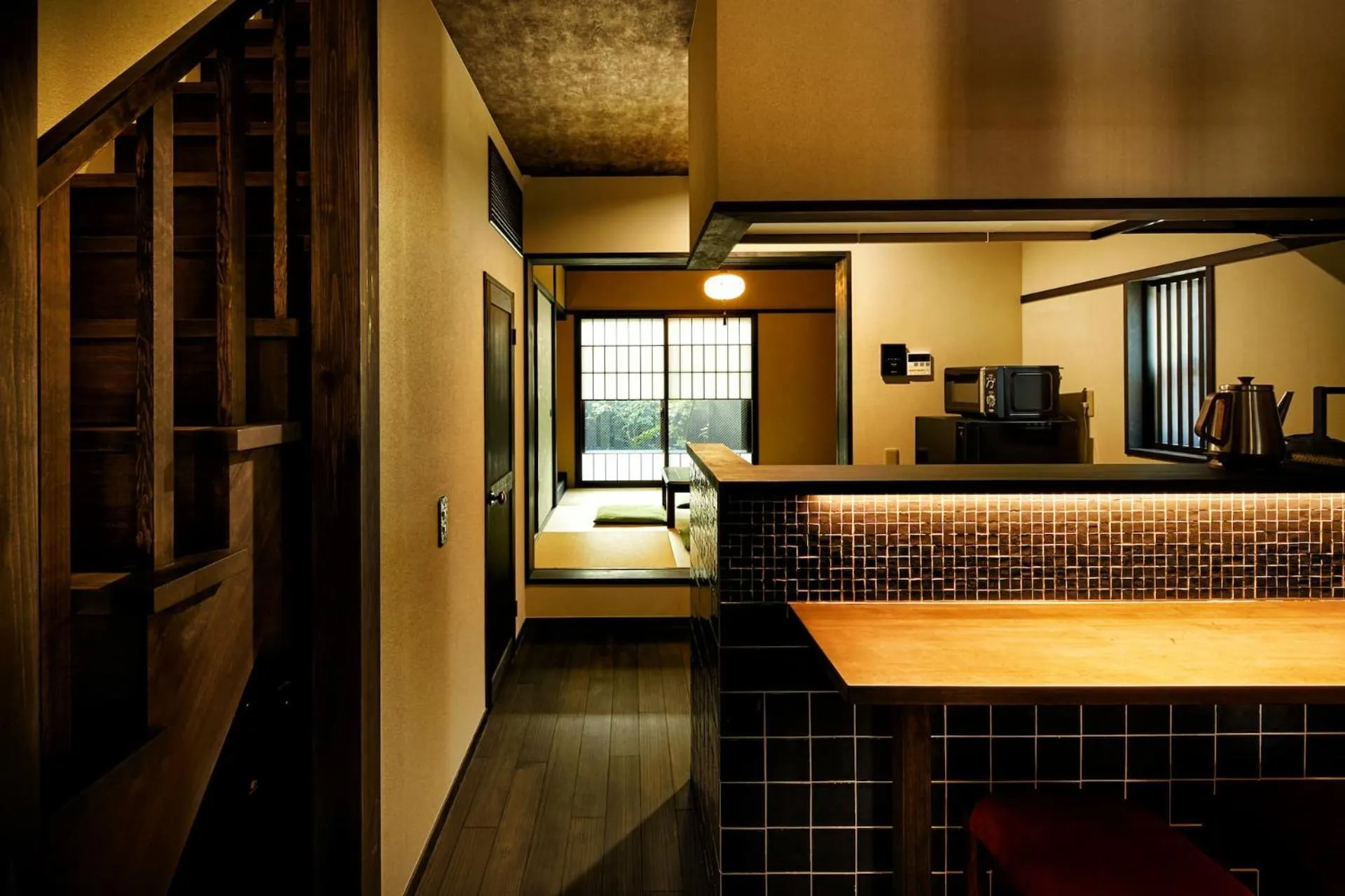 Dining area in Eigetsu