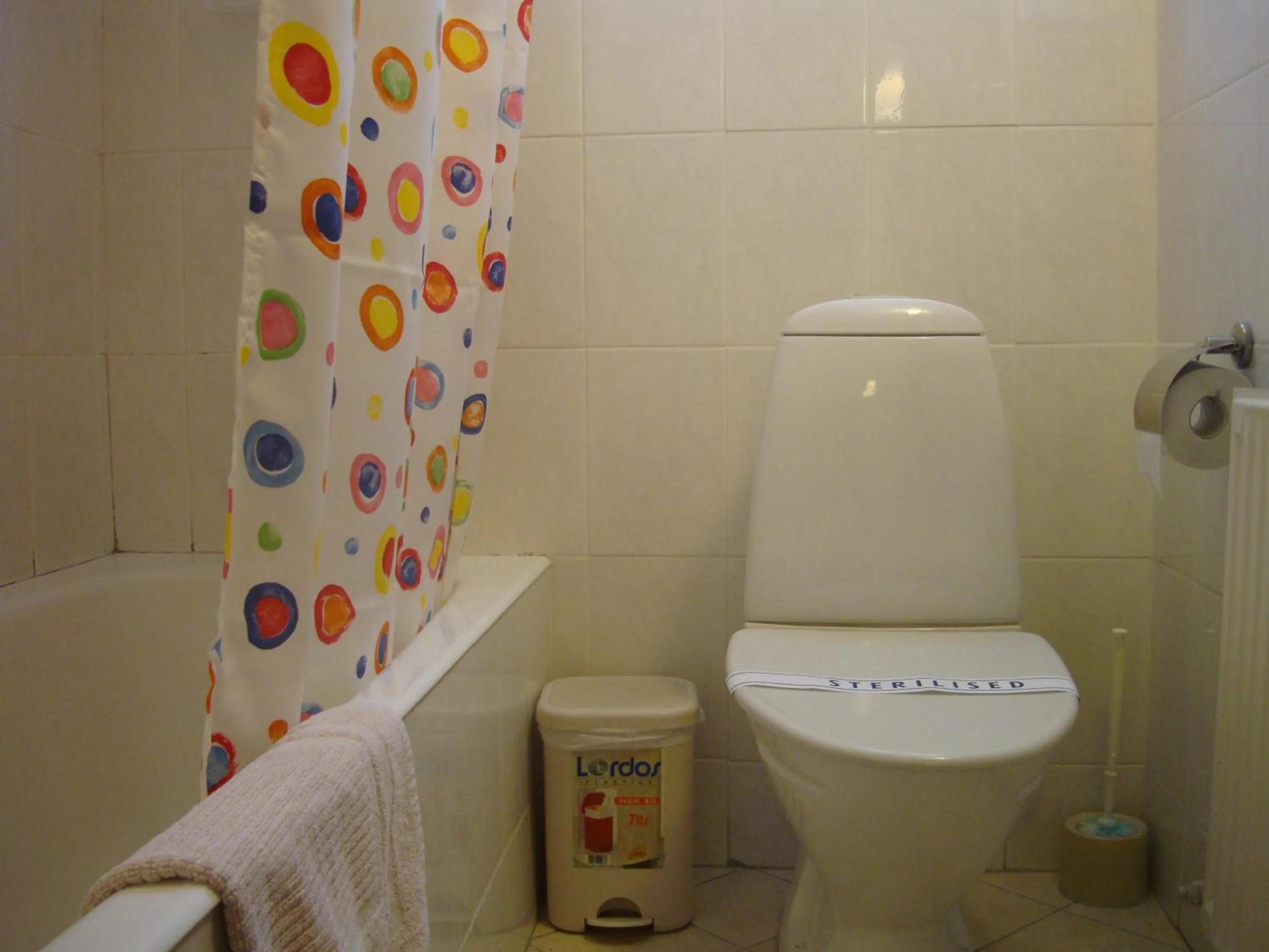 Toilet in Lordos Hotel Apts Limassol