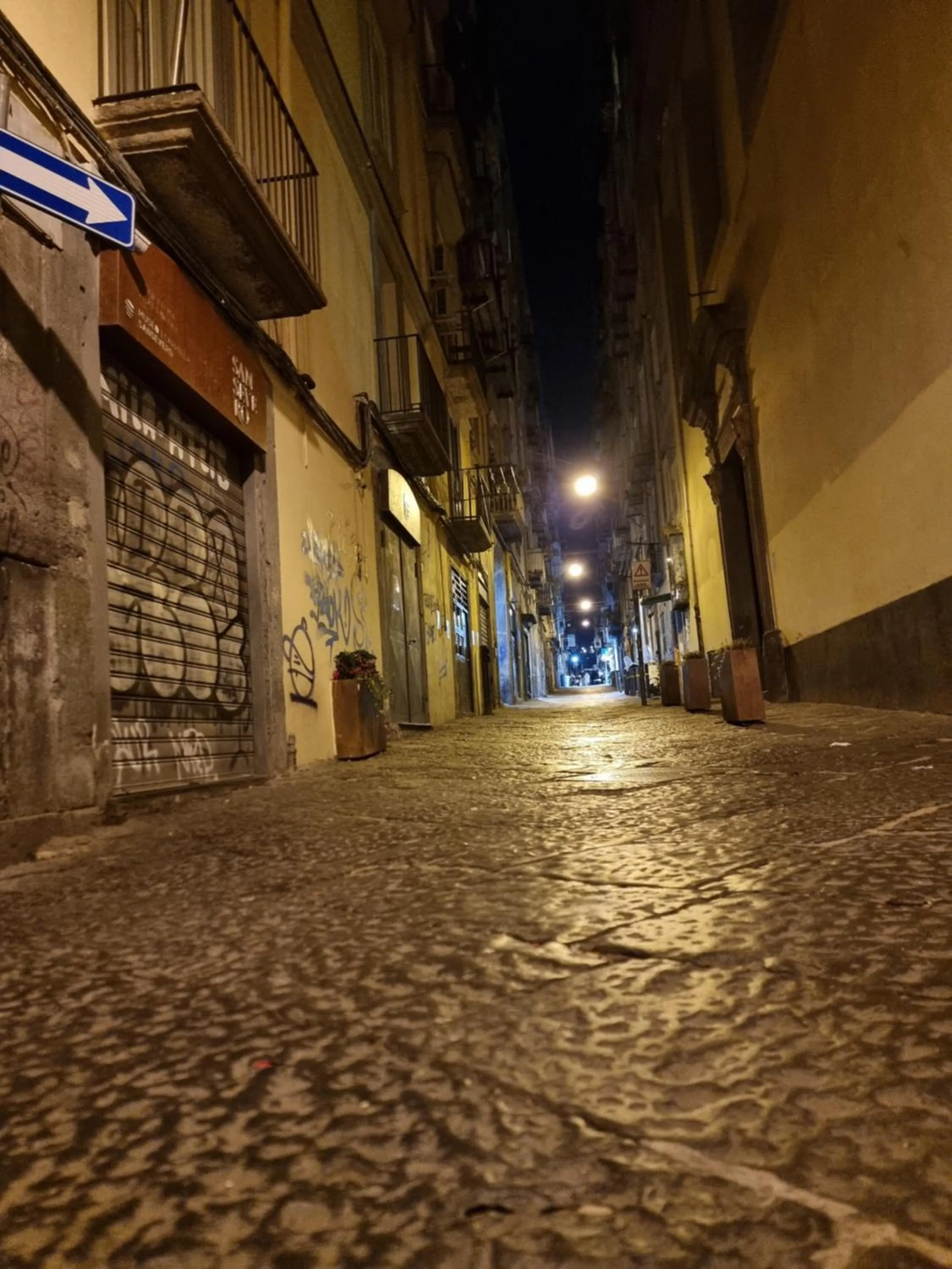 Night in EL Corazon De Napoles, Centro Històrico