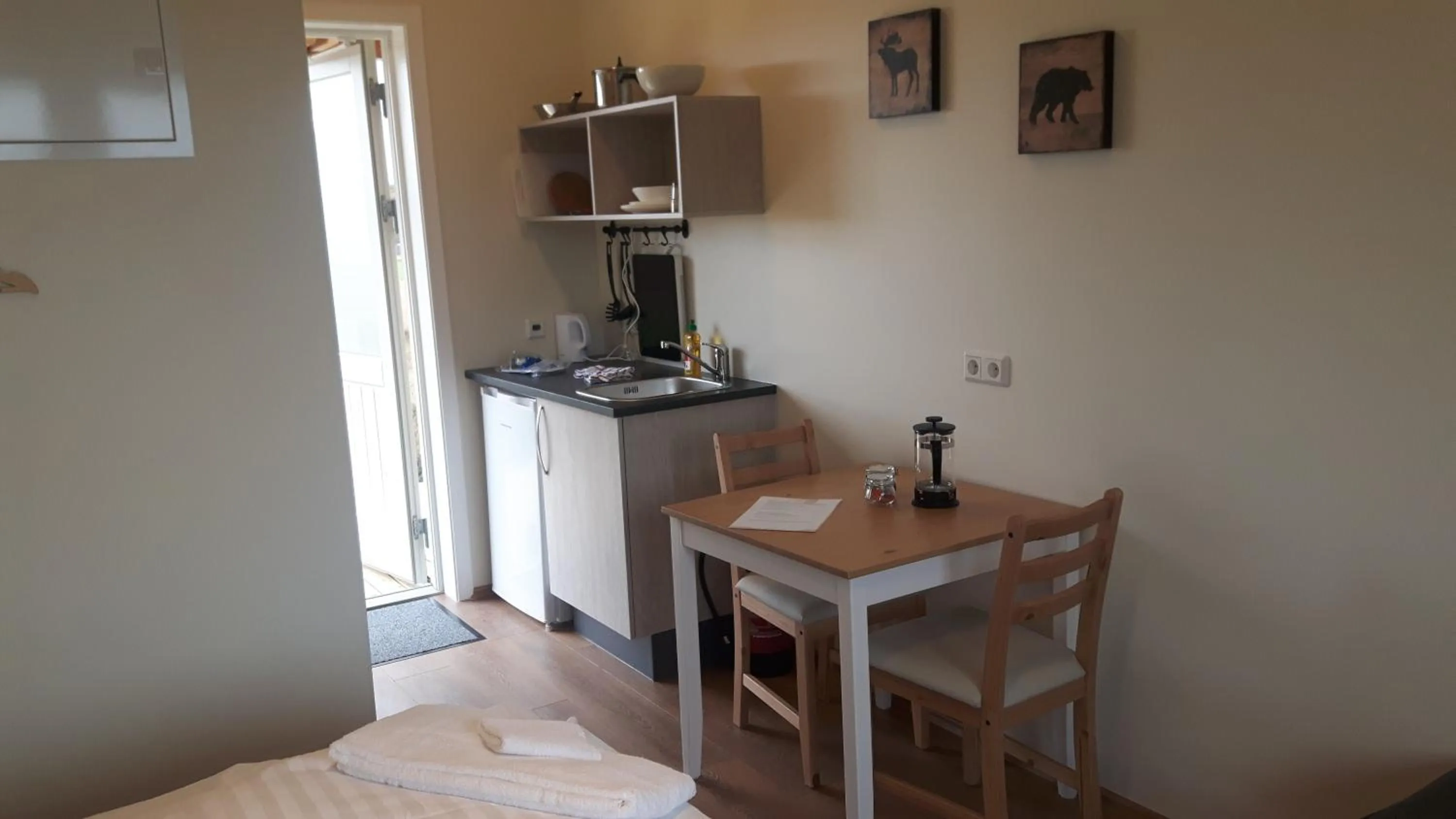 Coffee/tea facilities in Hjartarstaðir Guesthouse