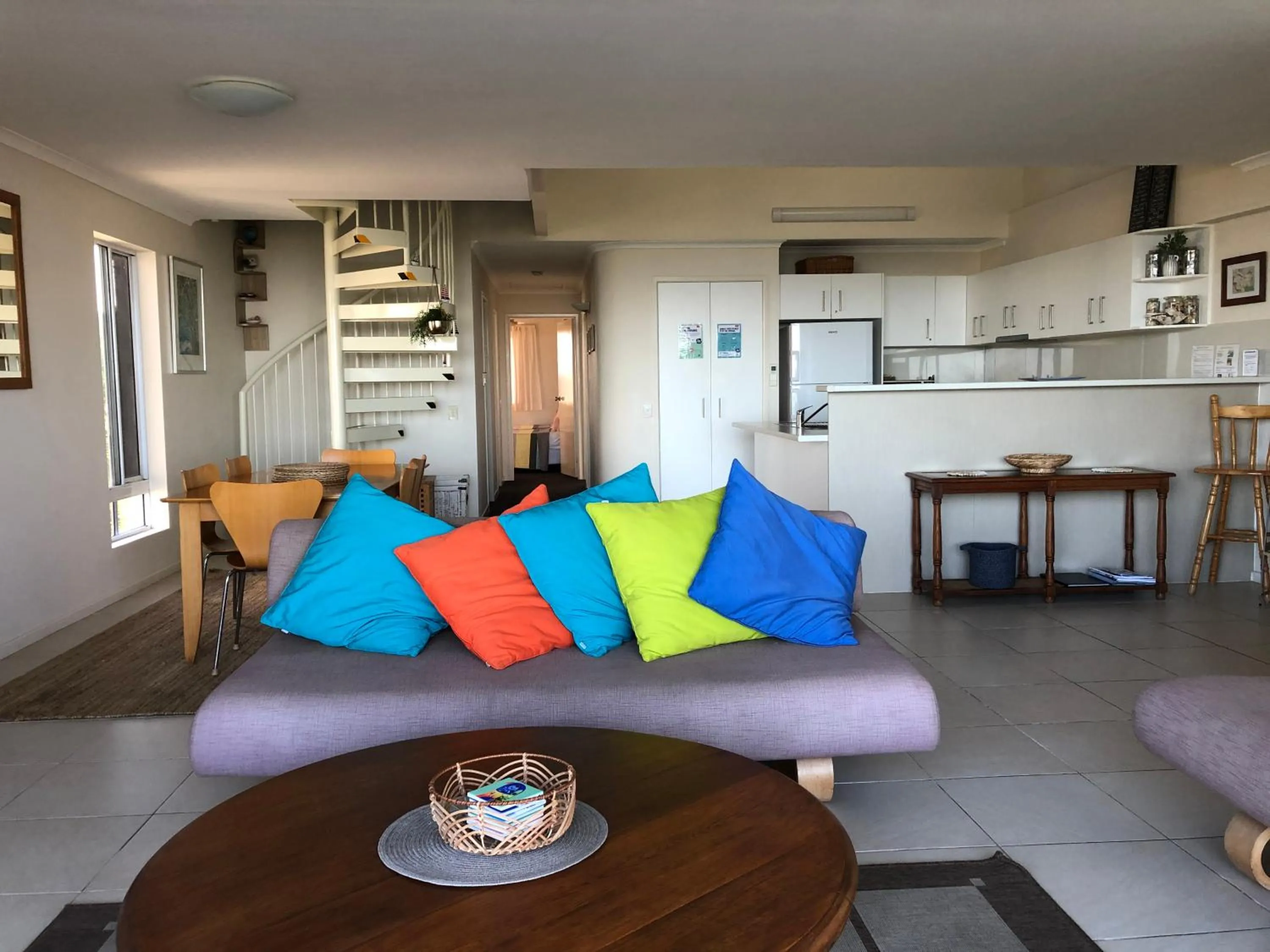 Living room in Horizons At Peregian