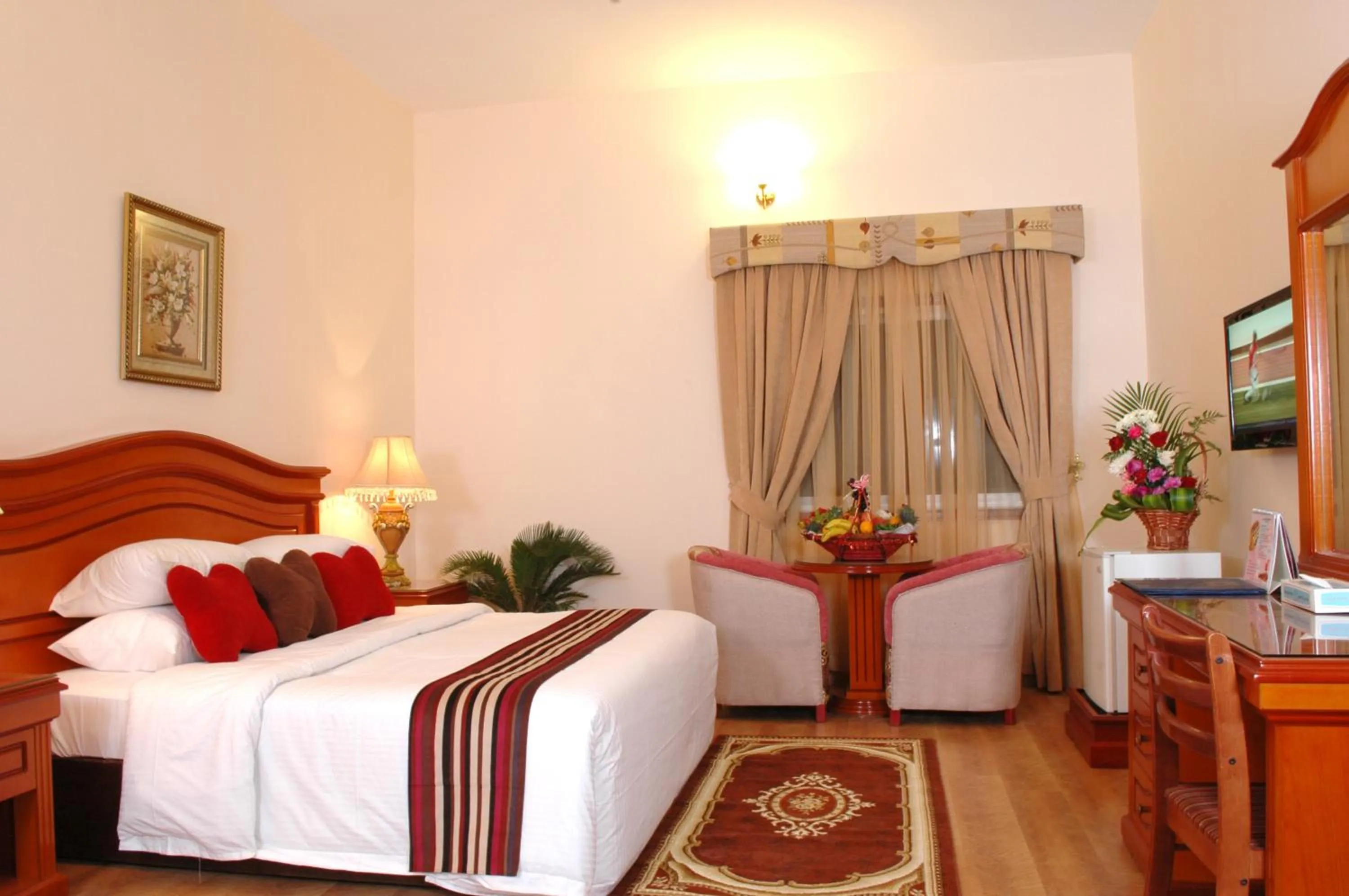 Bed in Gulf Gate Hotel