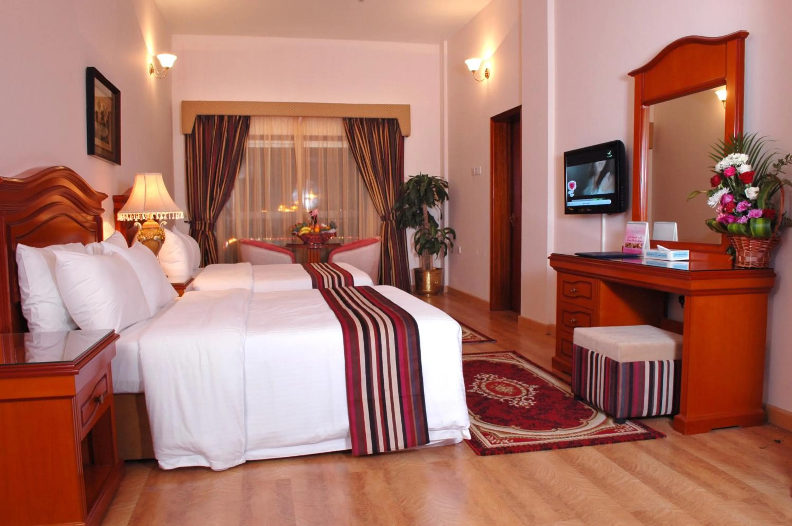 Bed in Gulf Gate Hotel