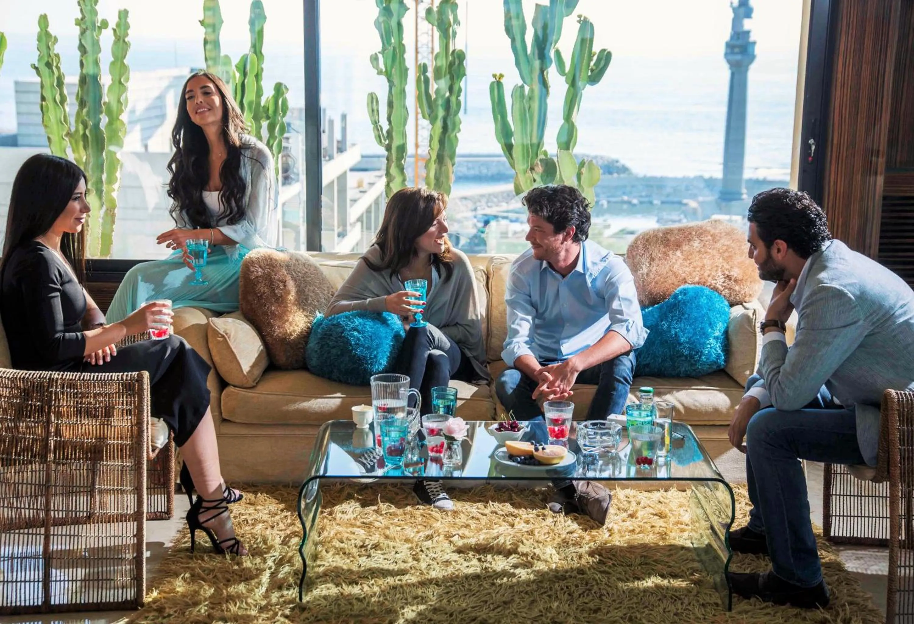 group of guests in Lahoya Suites