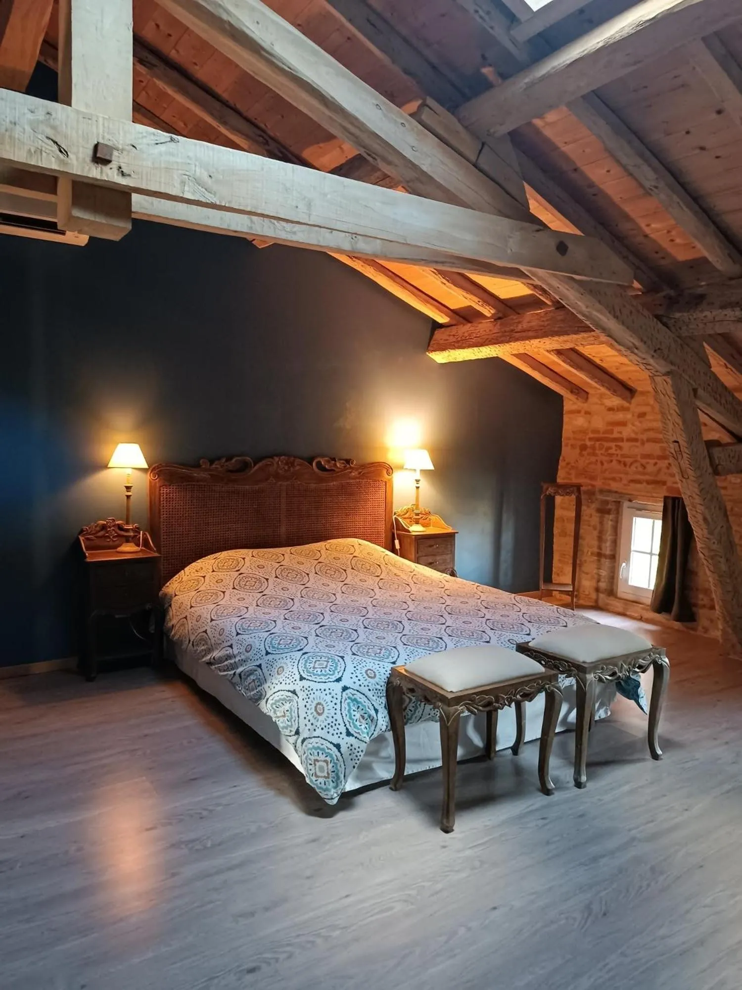 Bedroom, Bed in Le Jardin Des Cèdres